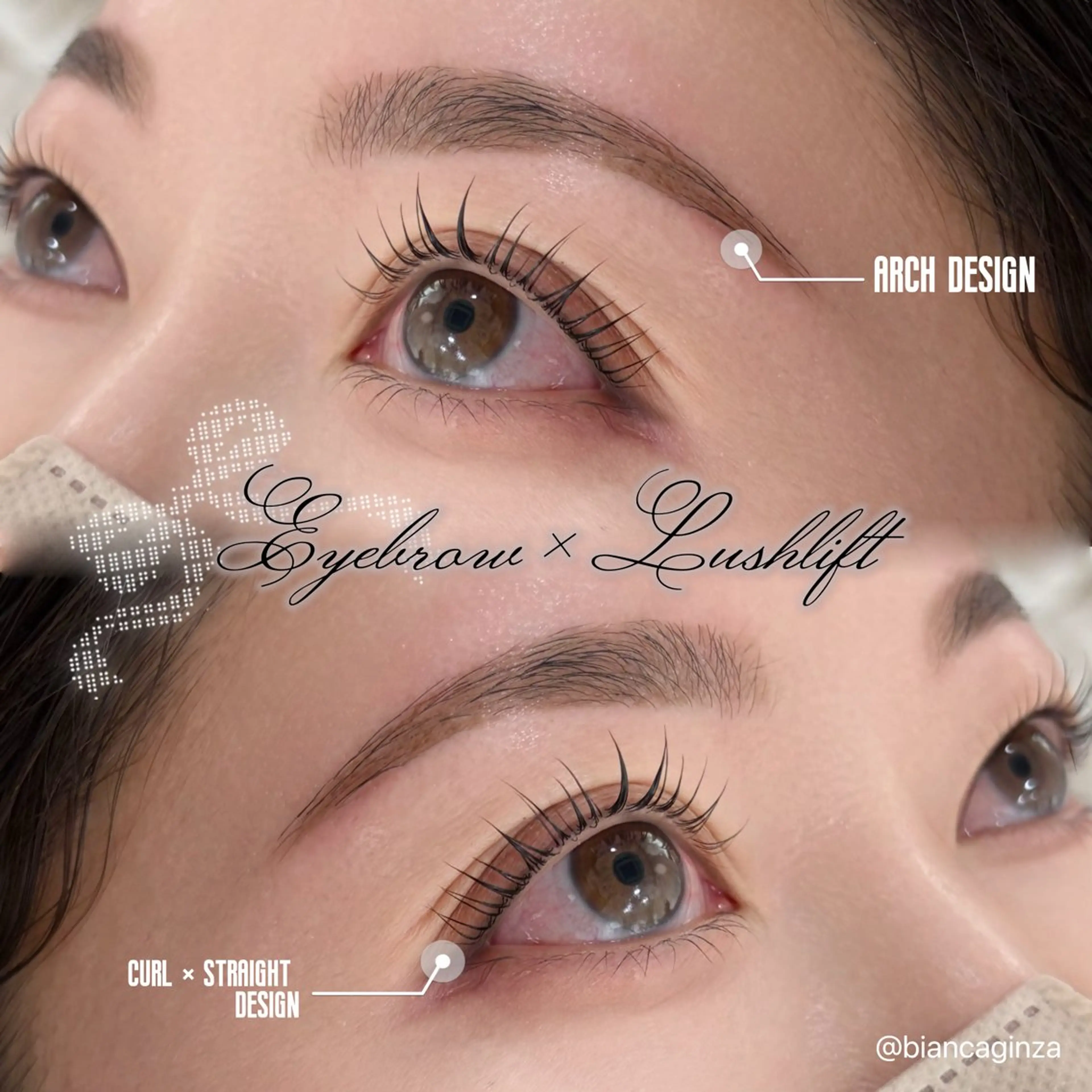 マツエク・マツパ マツパ Bianca 銀座 Sakuraiのマツエク・マツパデザイン