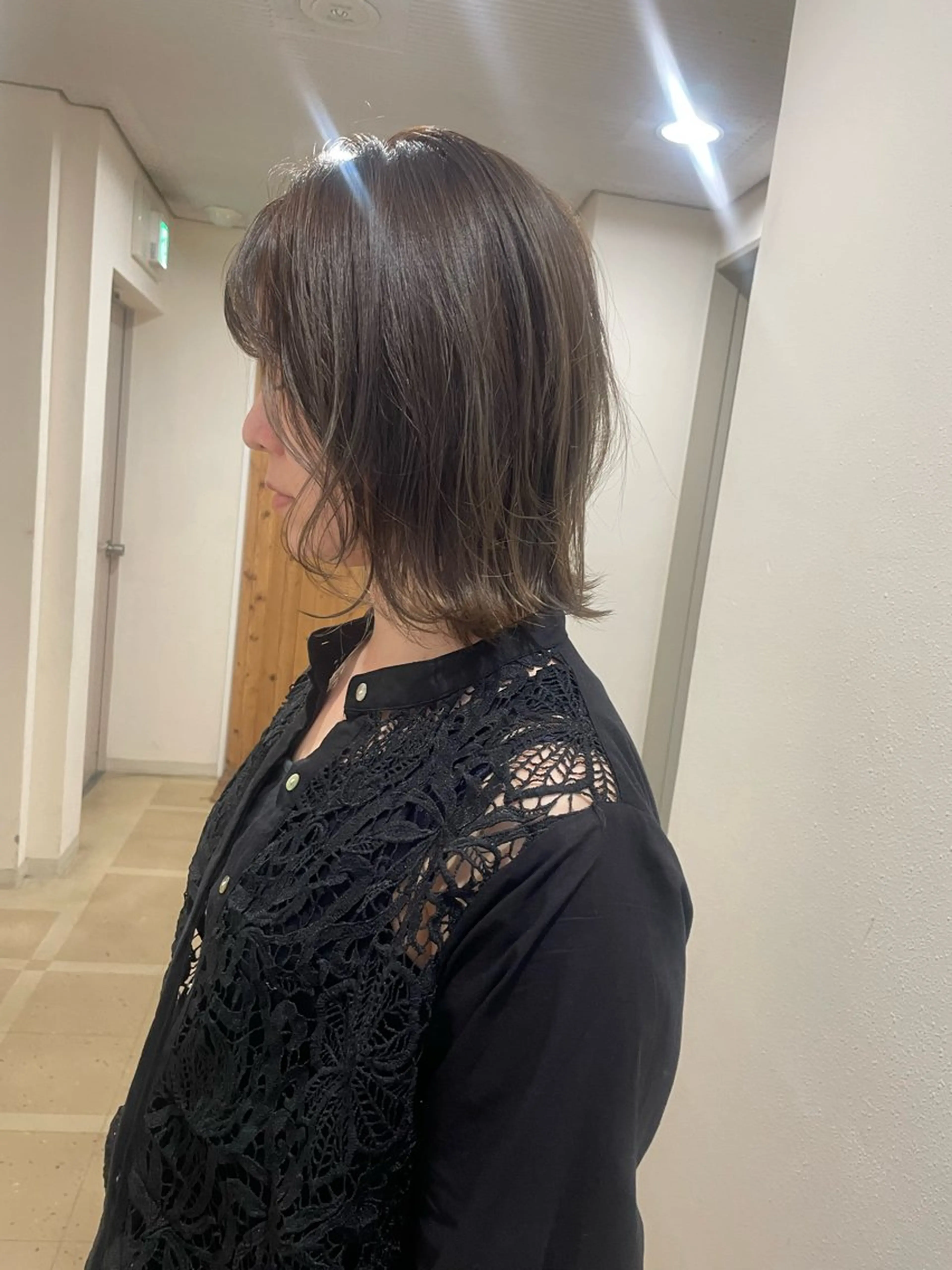 ショート カラー カット ヘアカラー トリートメント ショート/ボブ専門 宮脇美奈/南船場のヘアスタイル