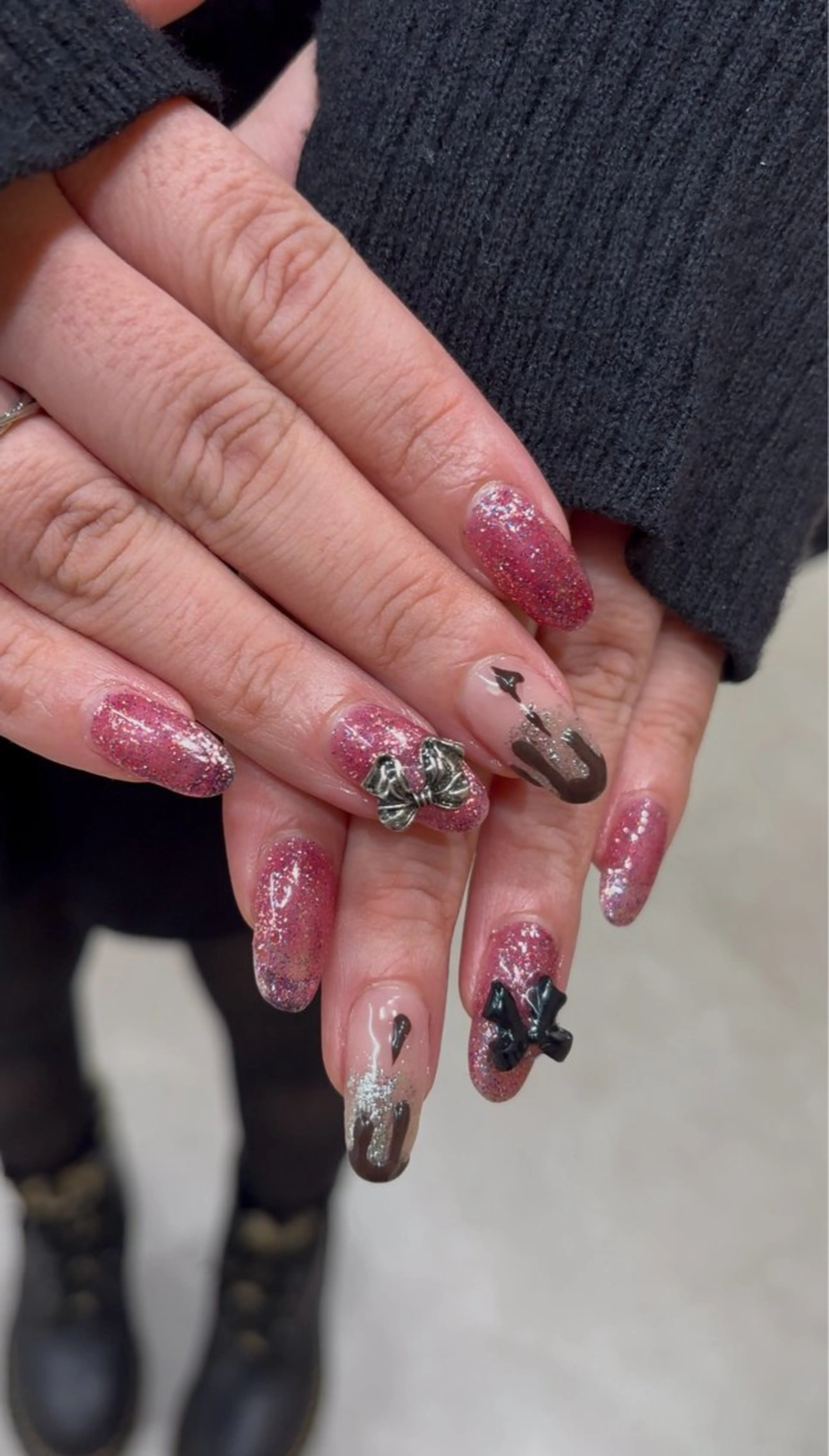 ネイル バレンタイン モンタナ nailのネイルデザイン