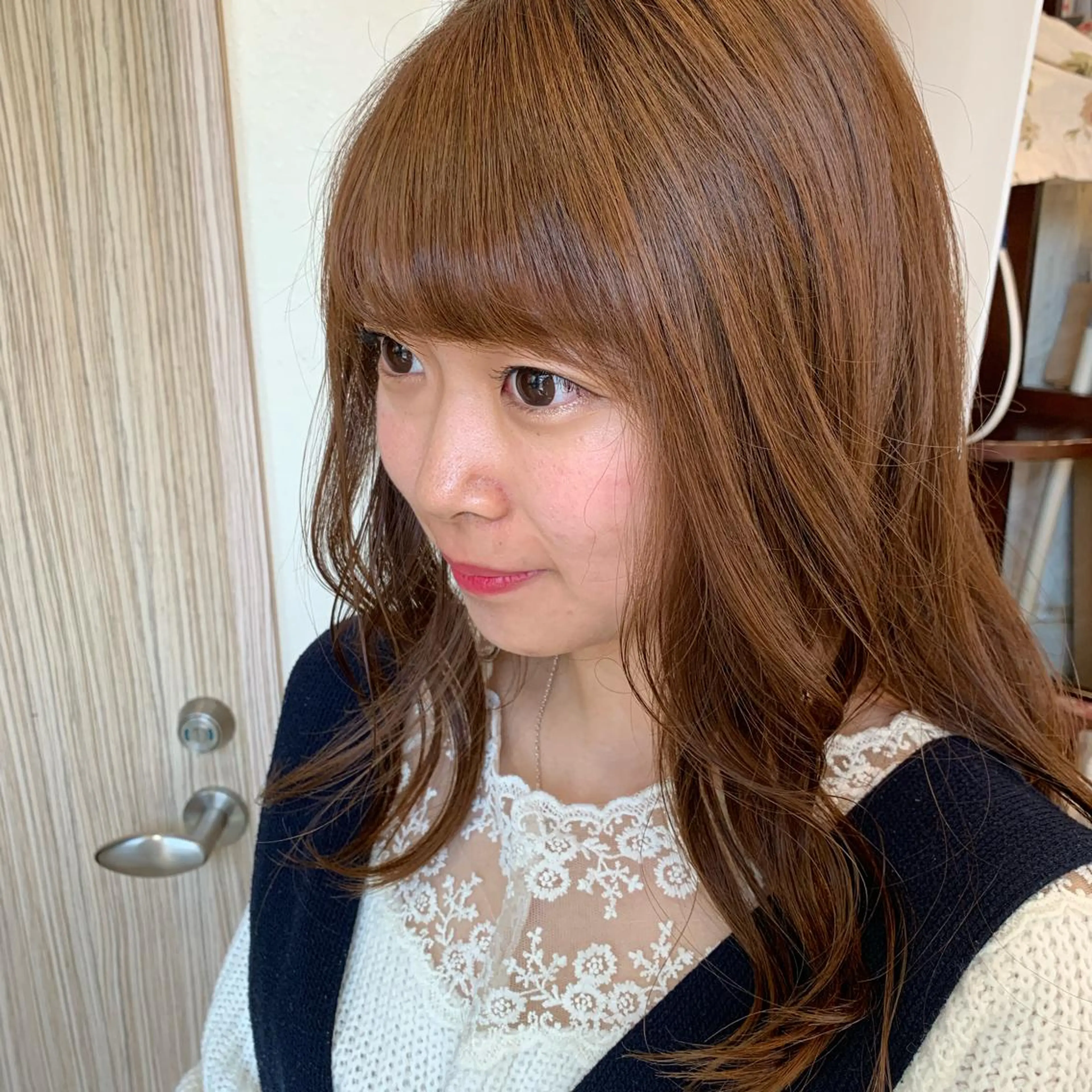 ロング カット ヘアカラー トリートメント ヘアセット DiMPlE  ディンプル所属・🌸スタイリスト 山浦美恵のヘアスタイル