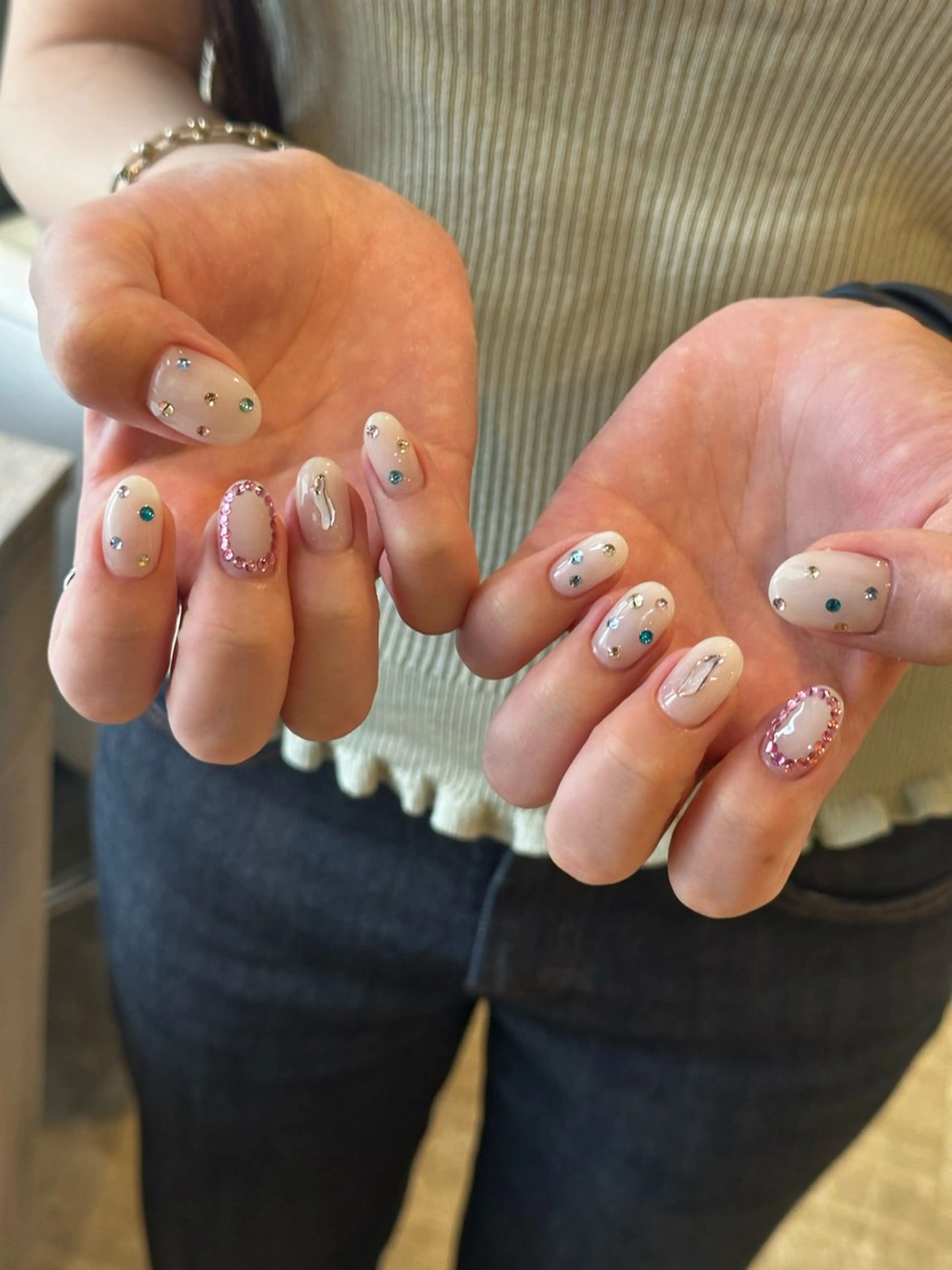 ネイル ニュアンスネイル ハンドネイル Natsuko 🐥のネイルデザイン