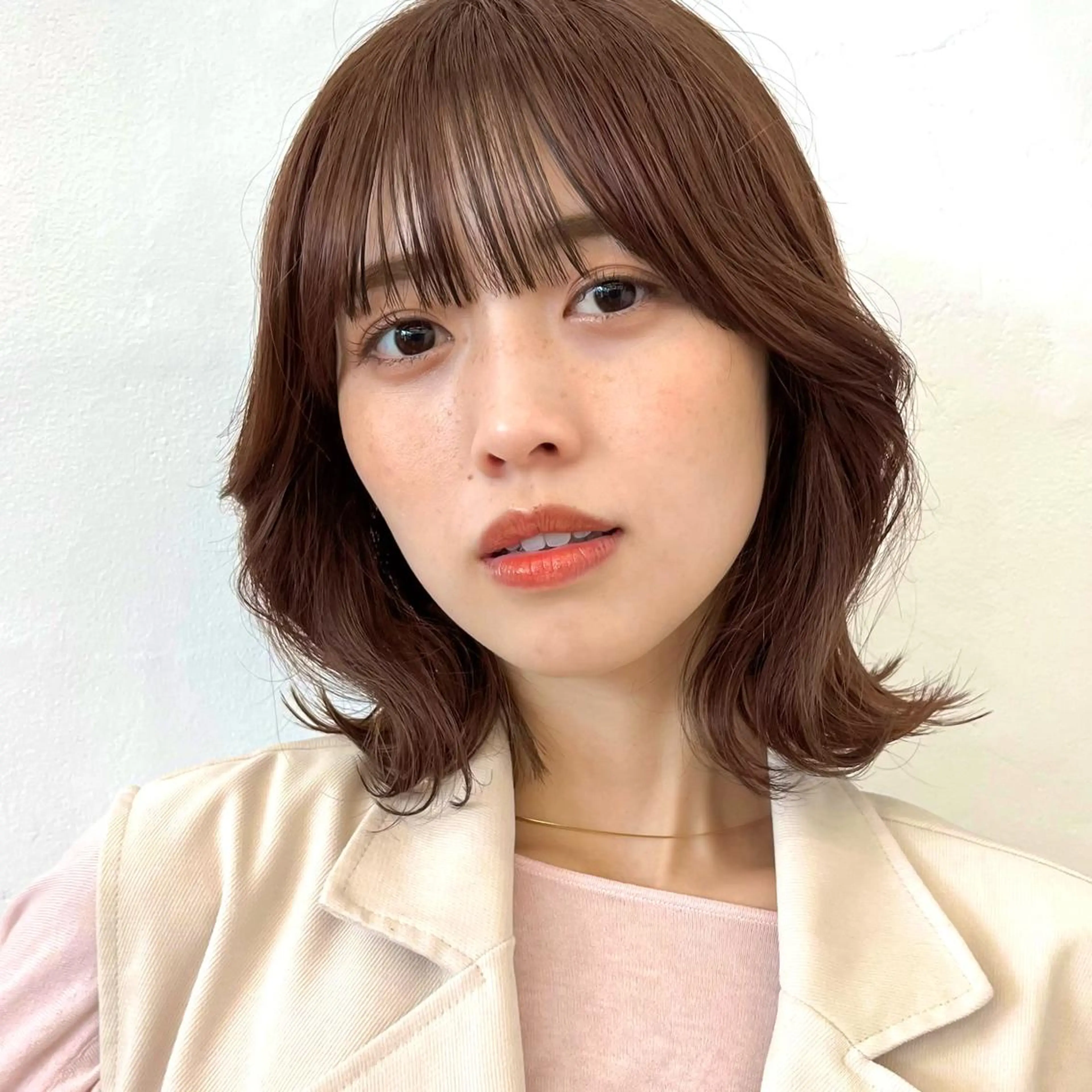 ショート カラー 暖色/艶髪/ボブ/ ショート/Ayaのヘアスタイル