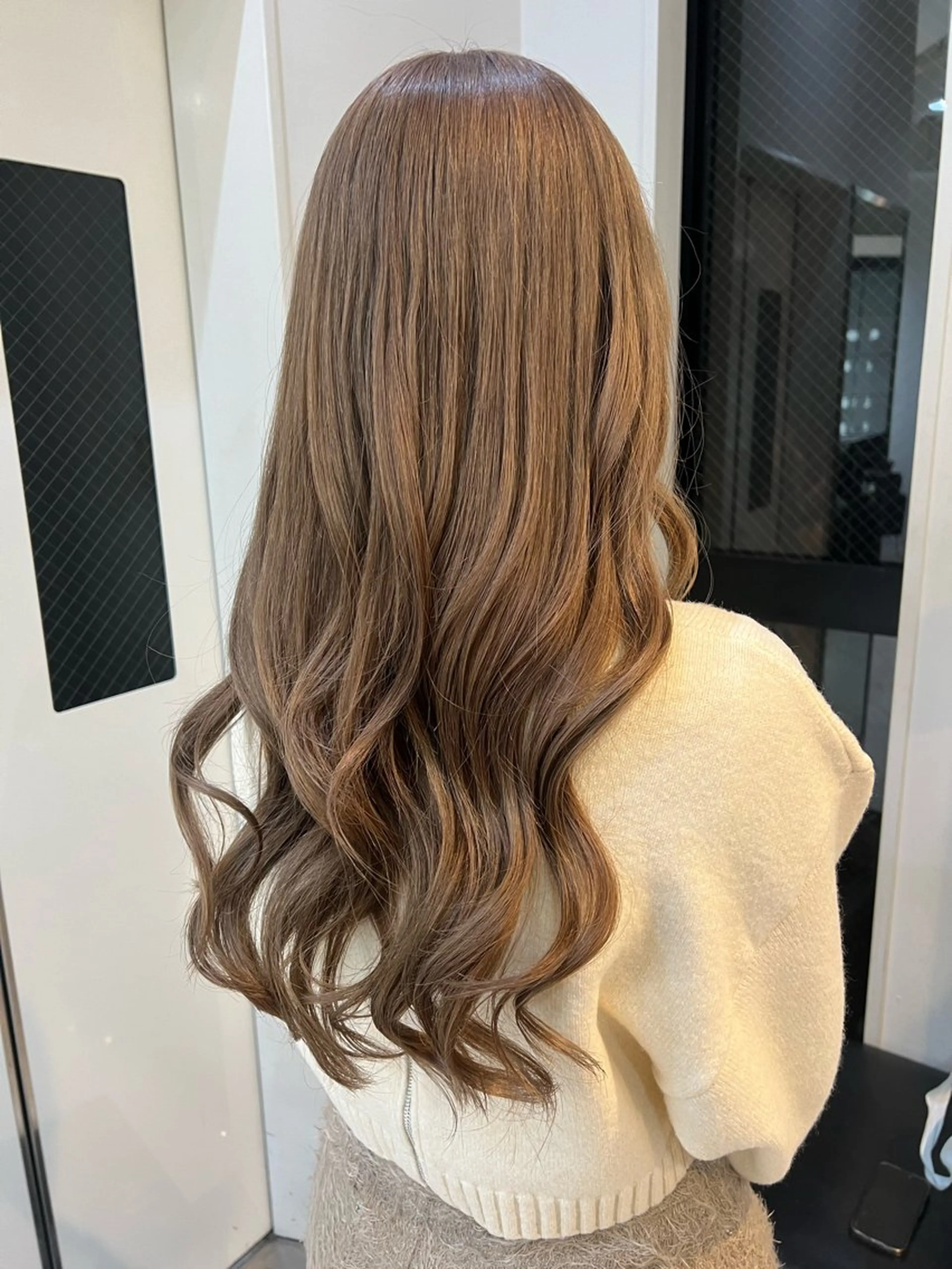 ロング カラー ヘアカラー トリートメント 🎀ハイトーン カラー/宮澤 希🎀のヘアスタイル