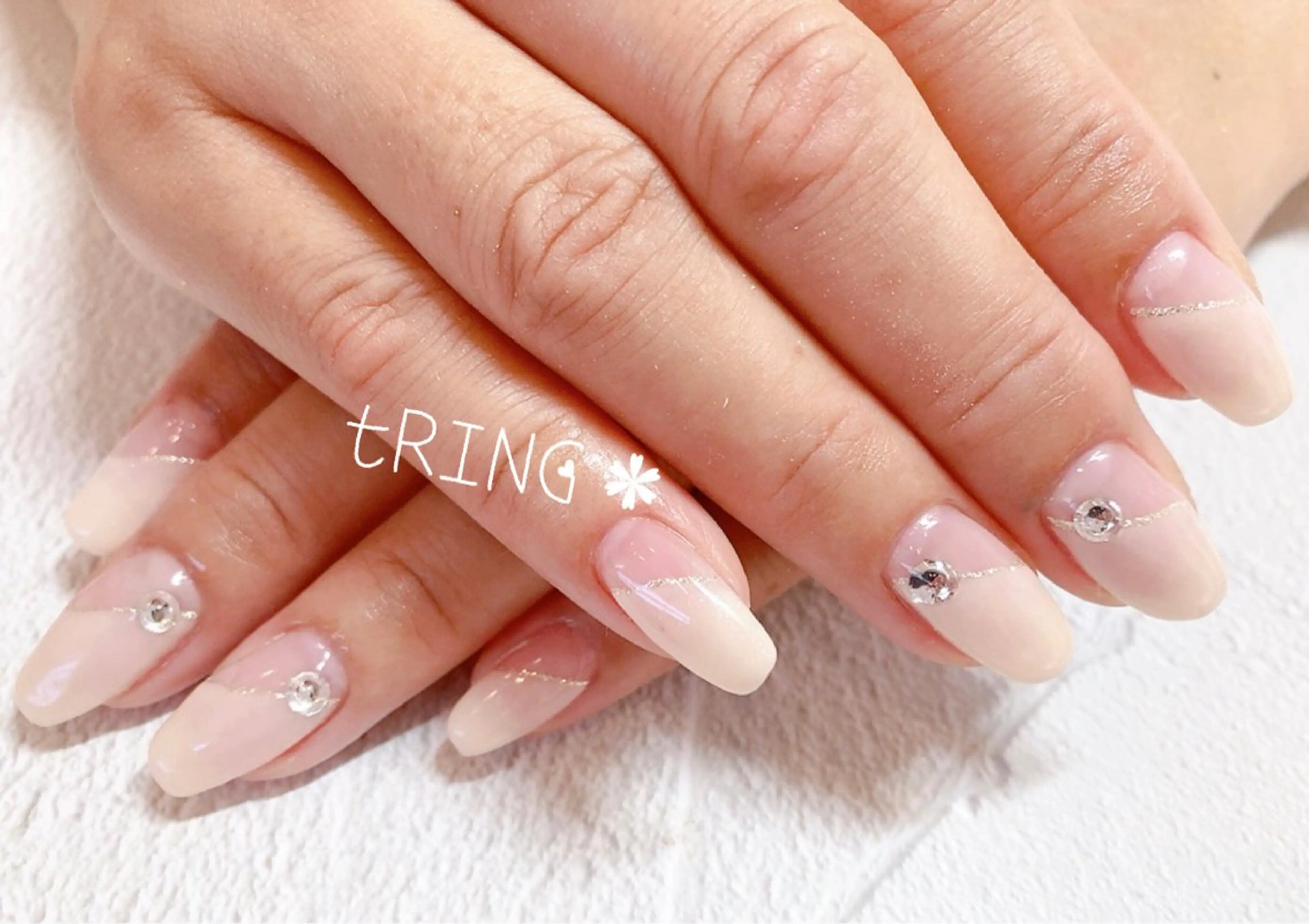 ネイル ハンドネイル tRING＊ しいの木台のネイルデザイン