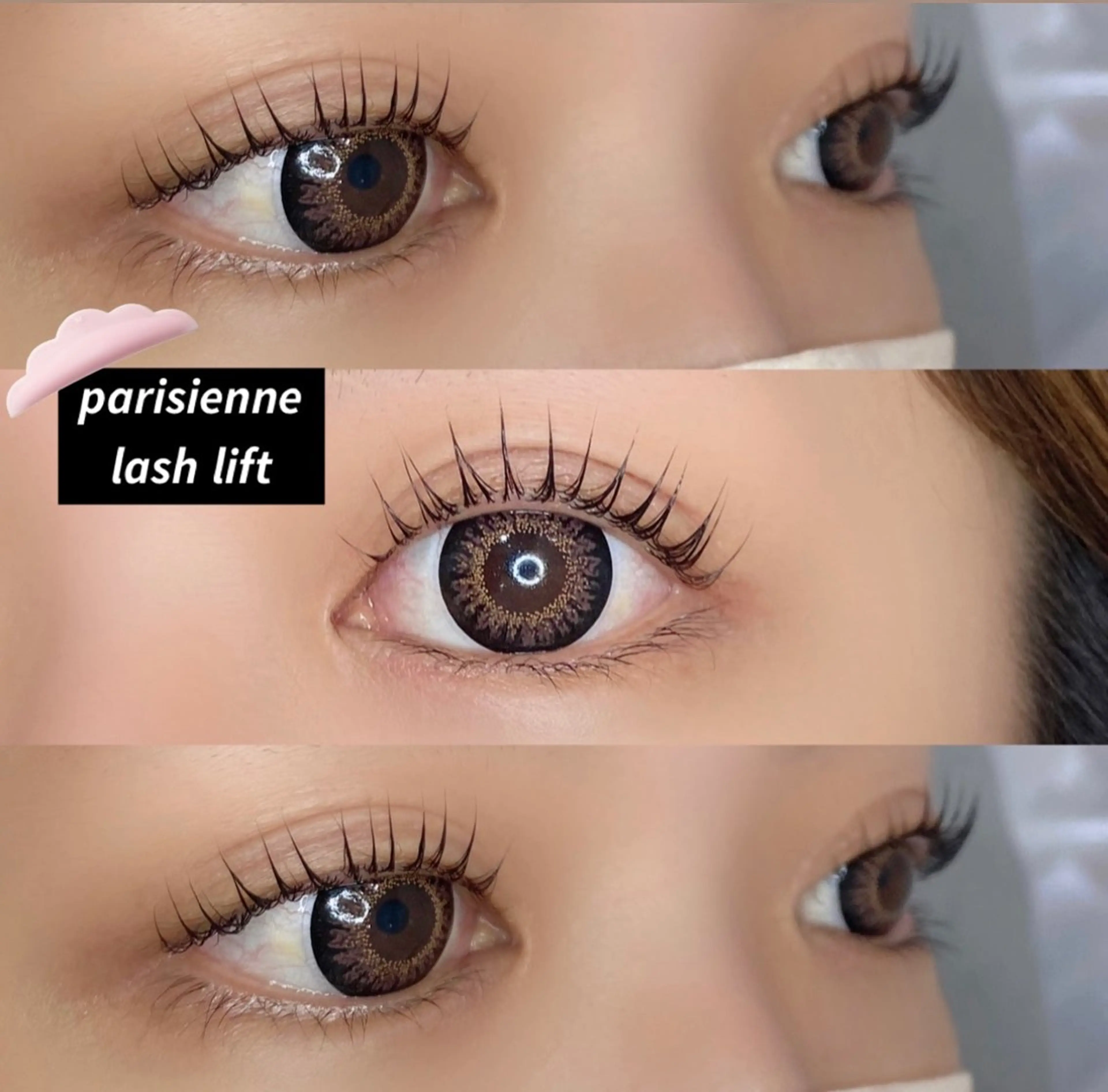 マツエク・マツパ パリジェンヌラッシュリフト miiia lash所属・miiia lashのマツエク・マツパデザイン