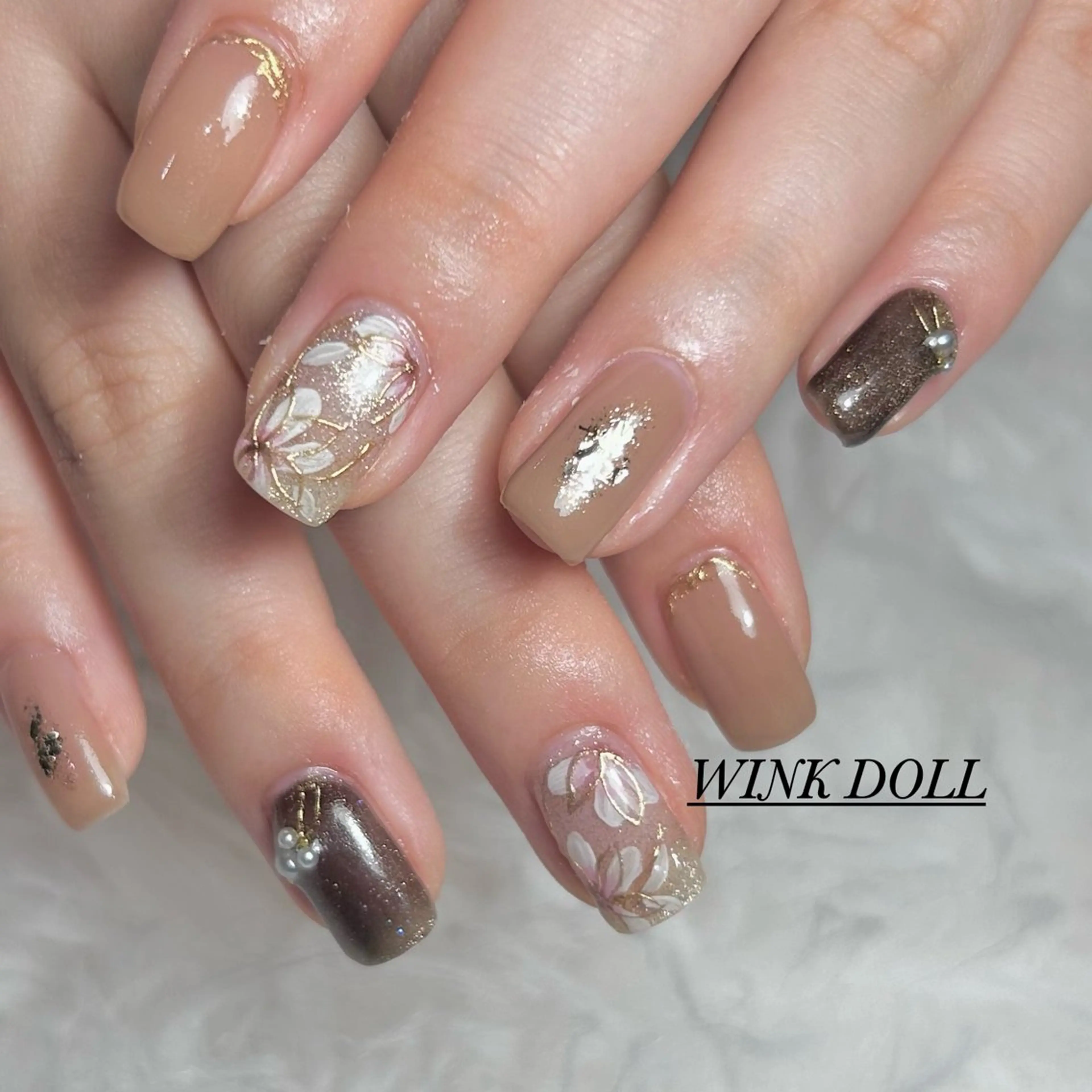 ネイル ハンドネイル WINK DOLL所属・WINK DOLL 🌹MIRAIのネイルデザイン