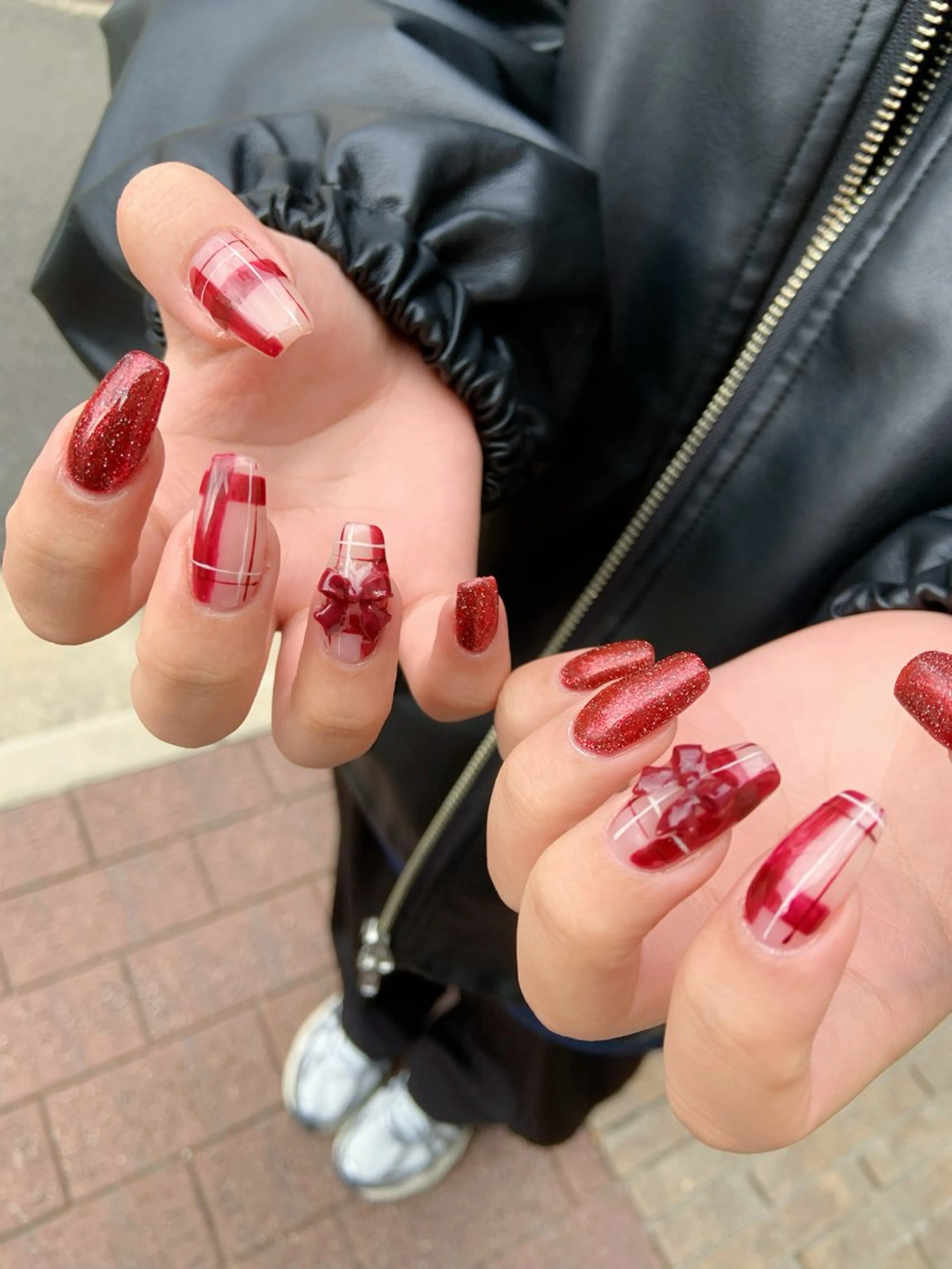 ＼早い者勝ち！期間限定♡OFFあり／１０本長さだし＋持ち込みデザイン10本の写真