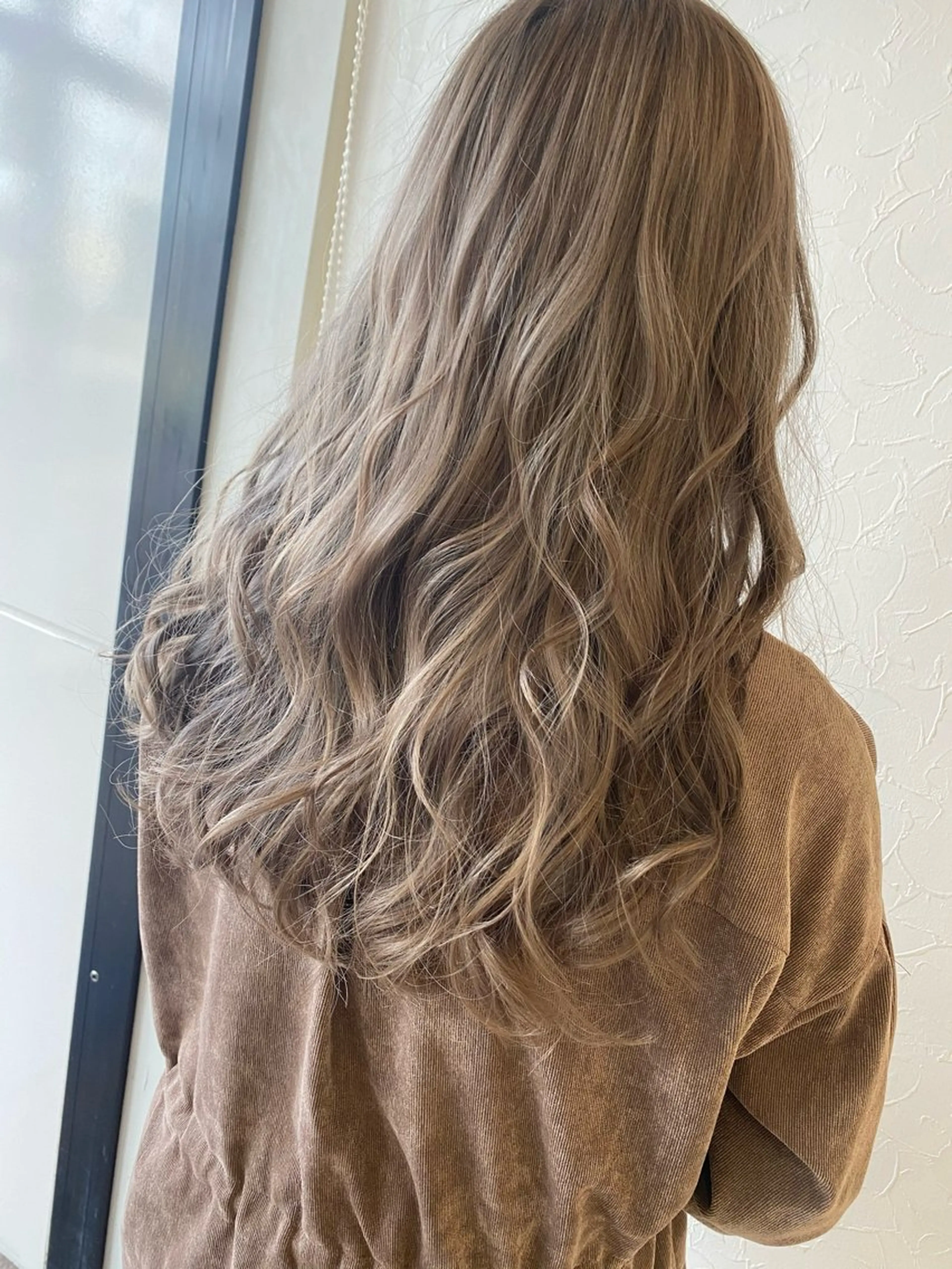 ロング ヘアカラー トリートメント 🇰🇷韓国風顔周り NANAMI🇰🇷のヘアスタイル