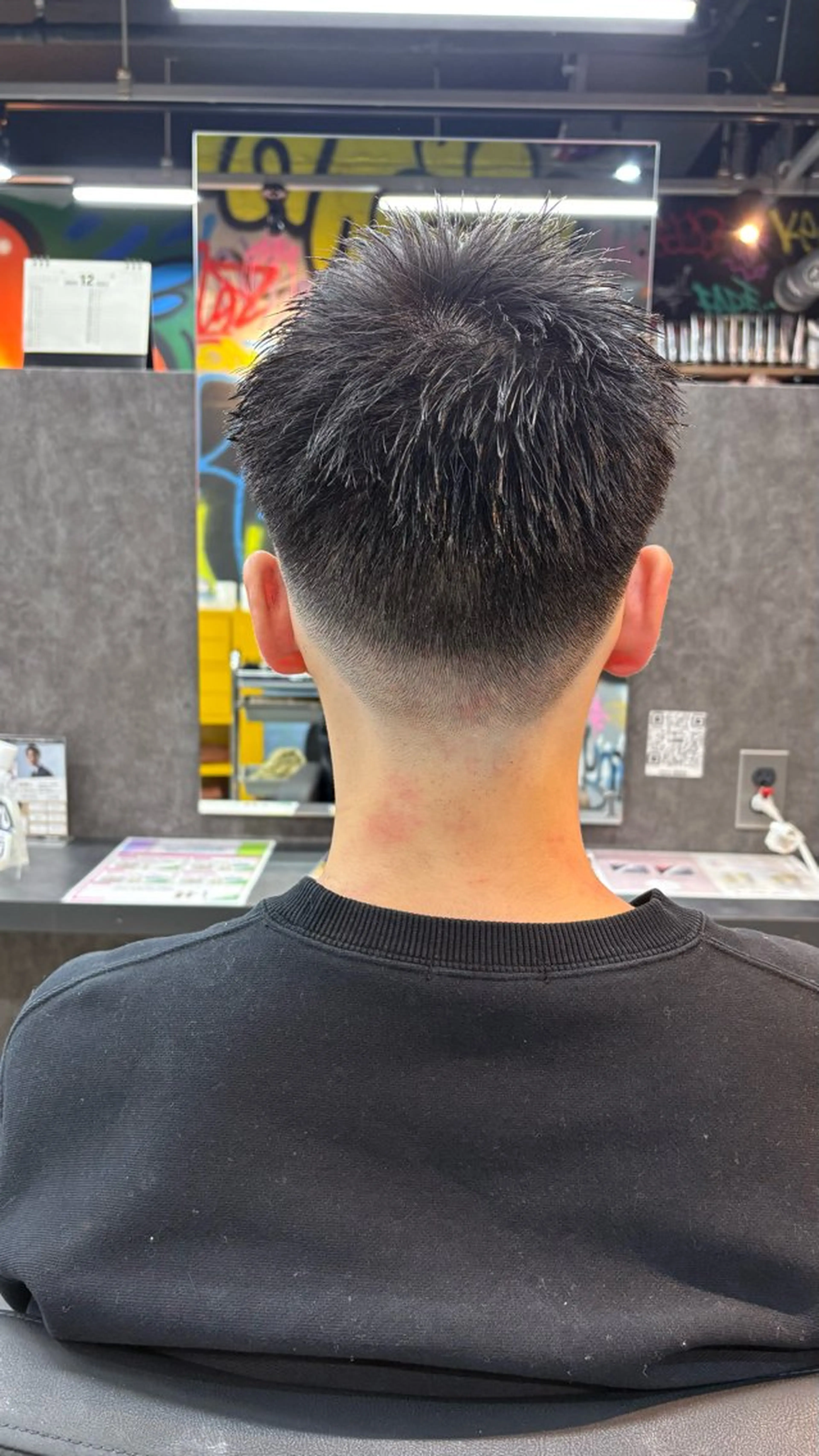 漢らしさ全開フェードカット💈の写真