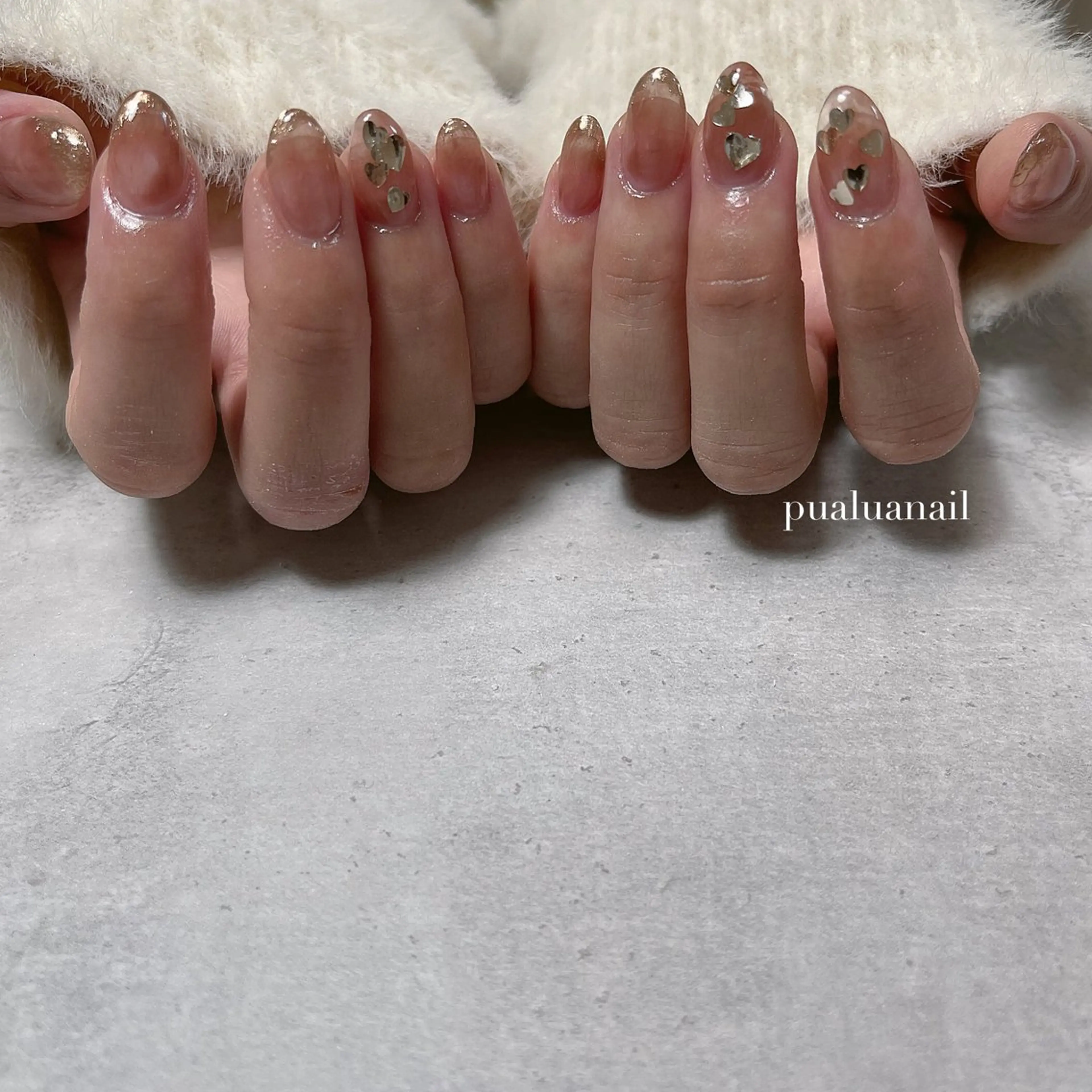 ネイル ハンドネイル pualua miharuのネイルデザイン