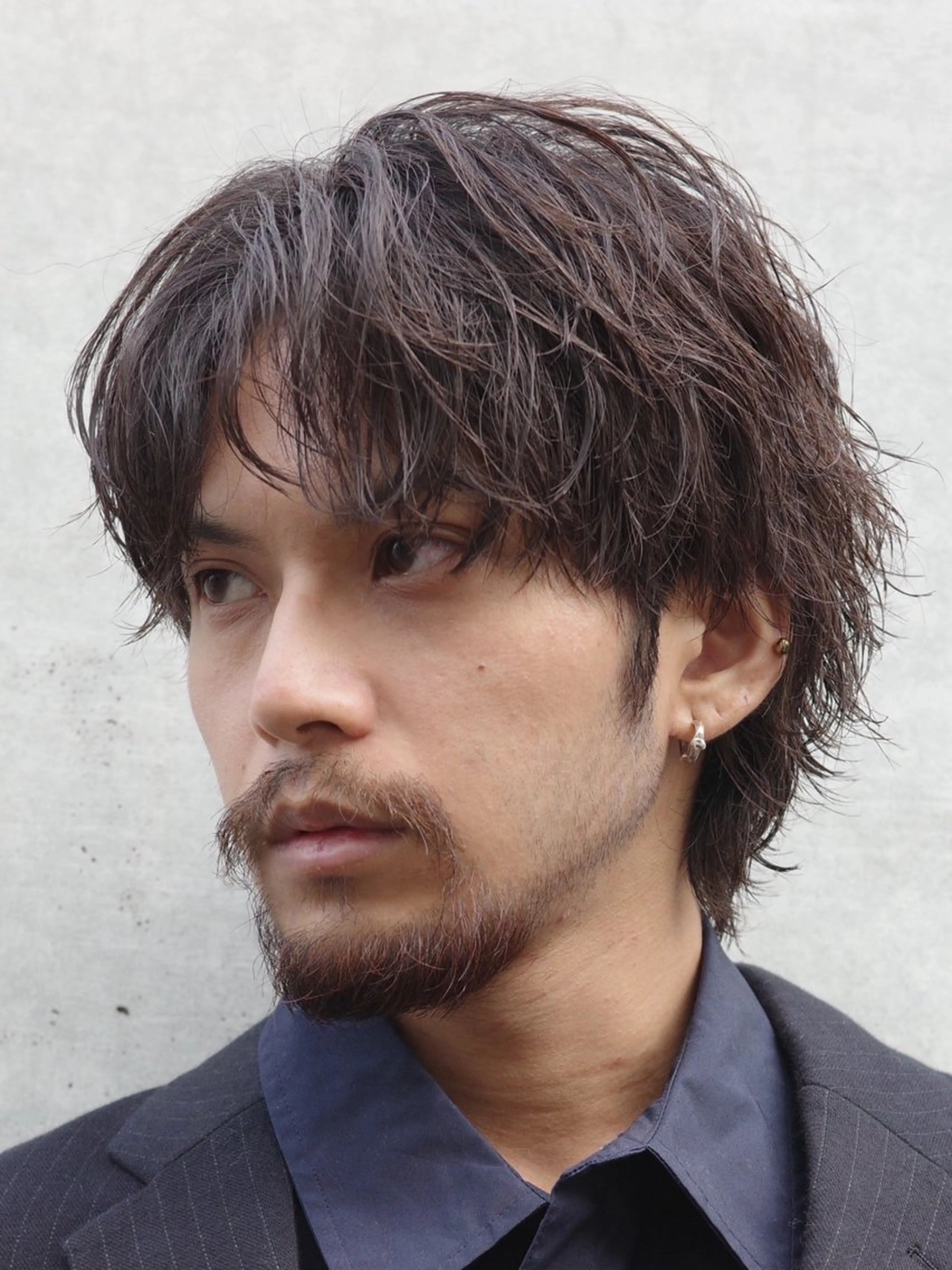 パーマ メンズ fifth 安次富　泰雅のヘアスタイル