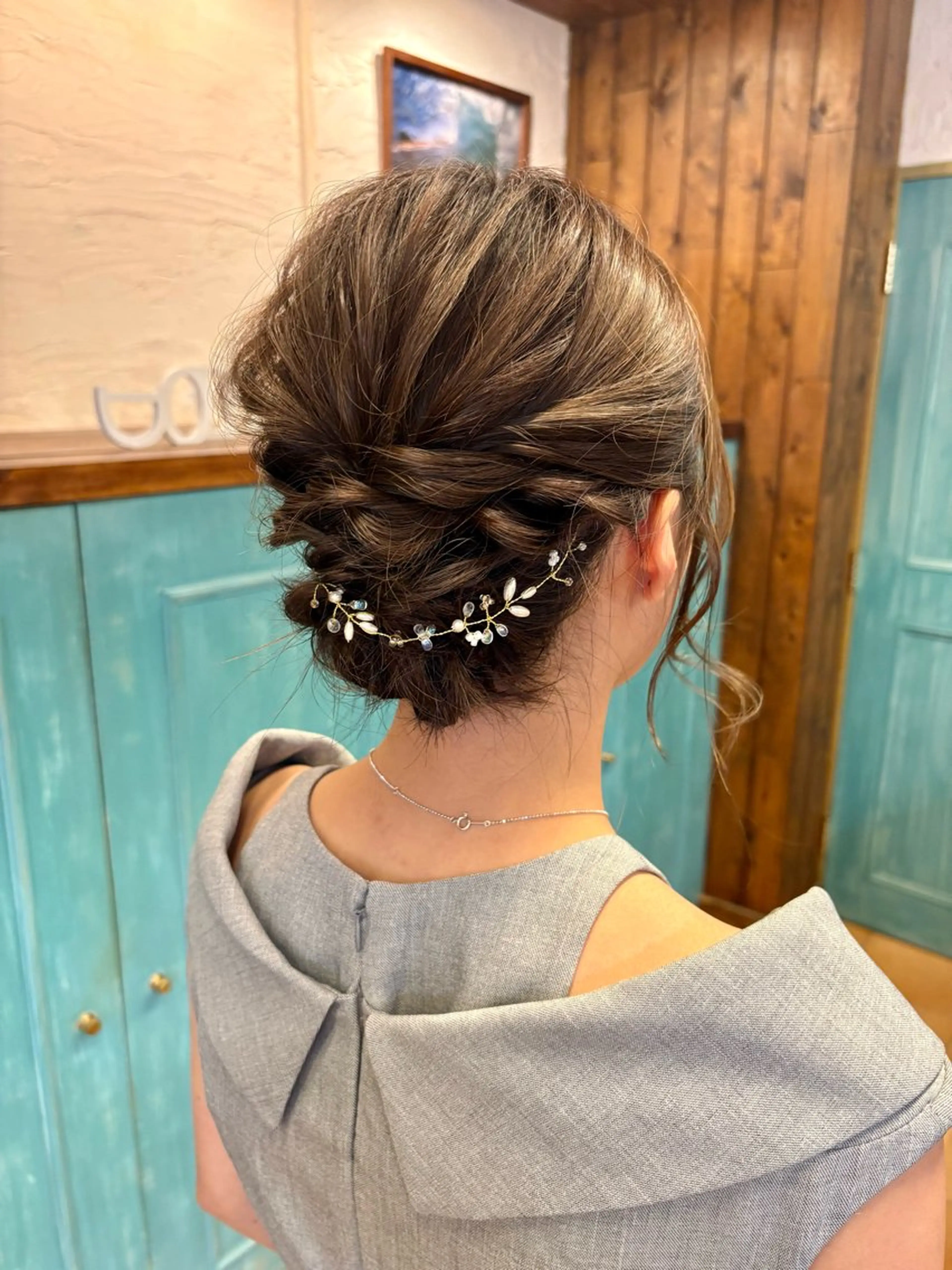 ヘアセットの写真