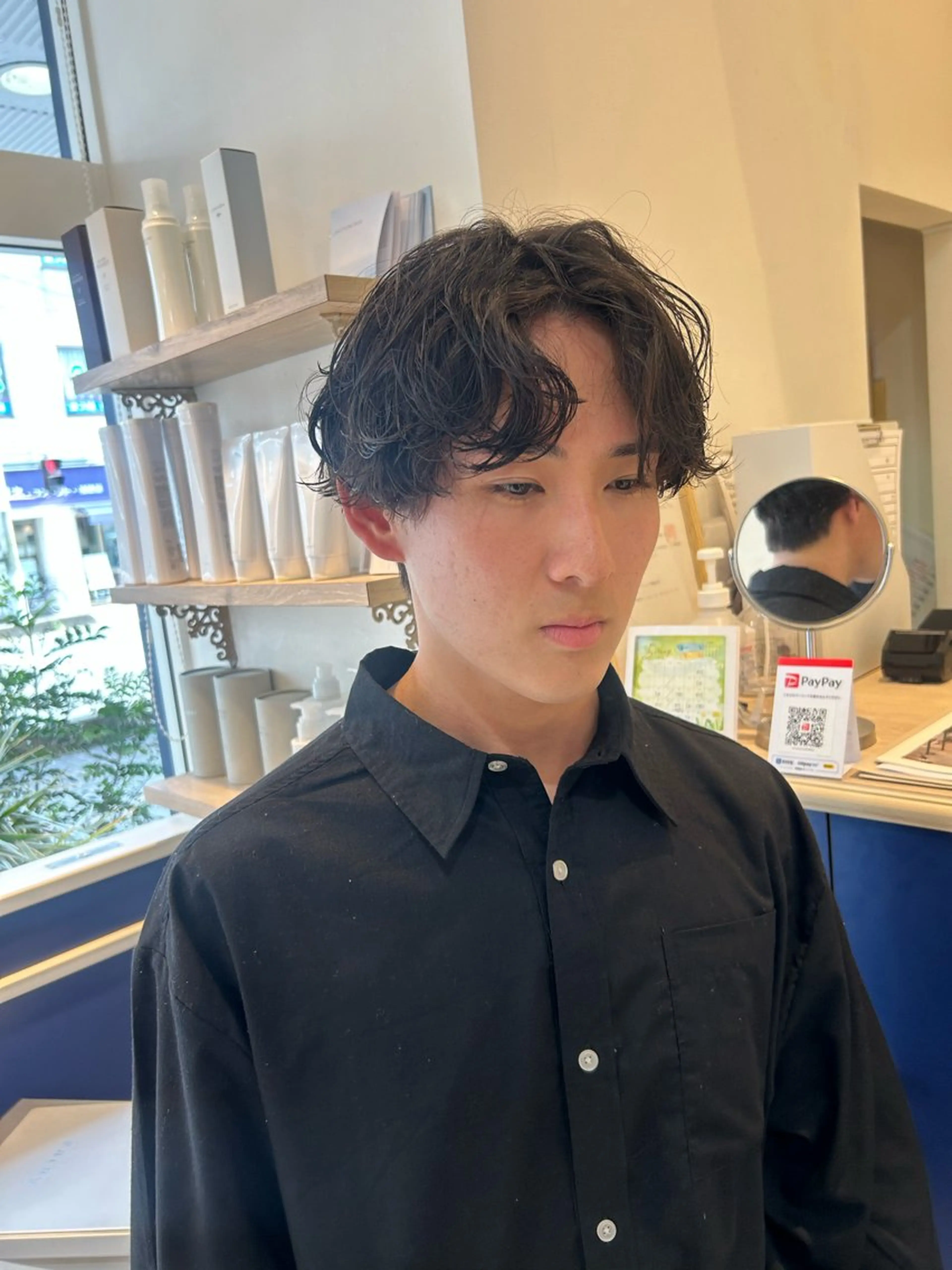 限定メンズカット+パーマ‼️の写真