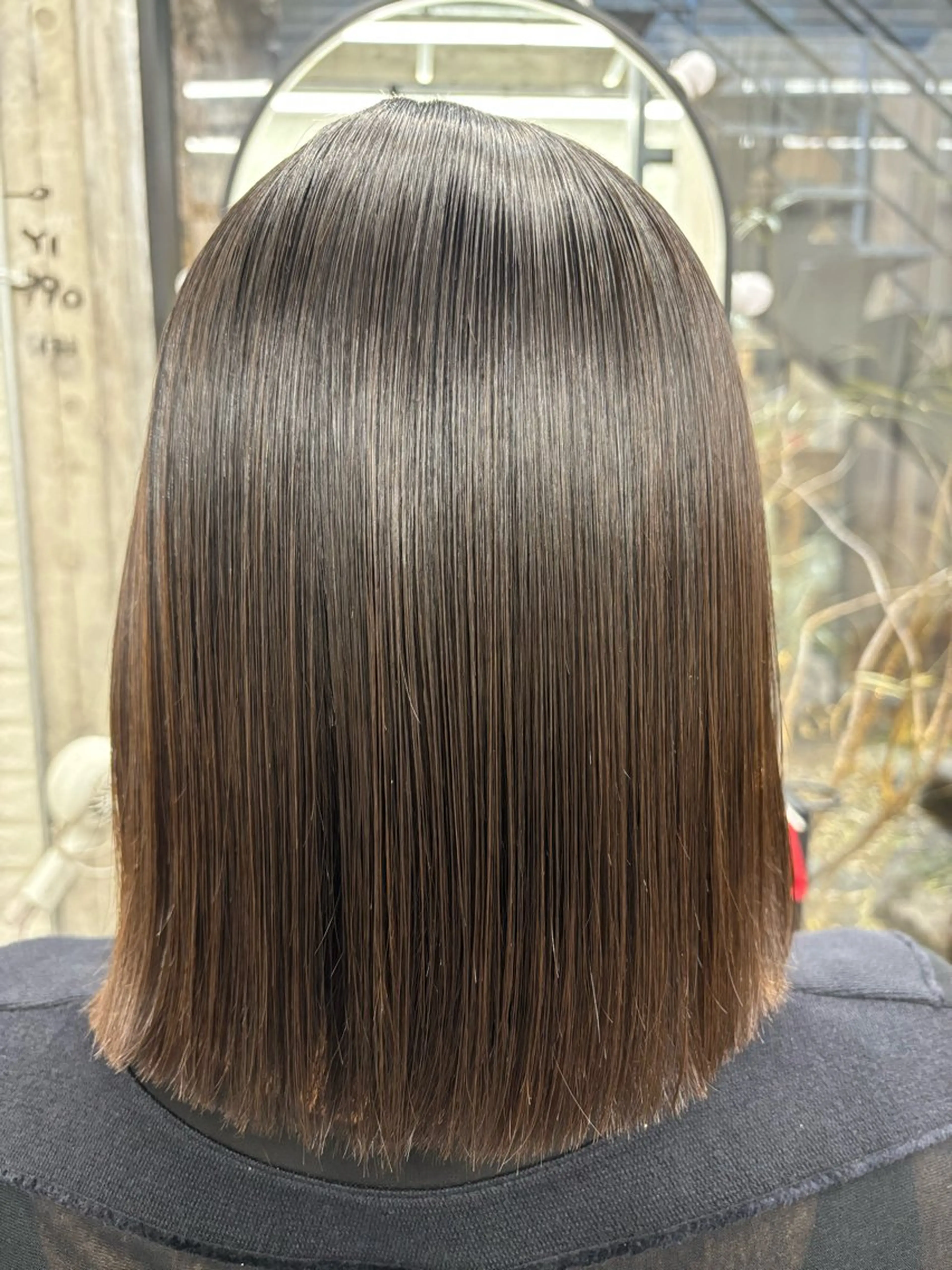 ミディアム 顔周りカット 髪質改善 韓国風ヘア 縮毛矯正 巻ける縮毛矯正🌸 勝倉　麗のヘアスタイル