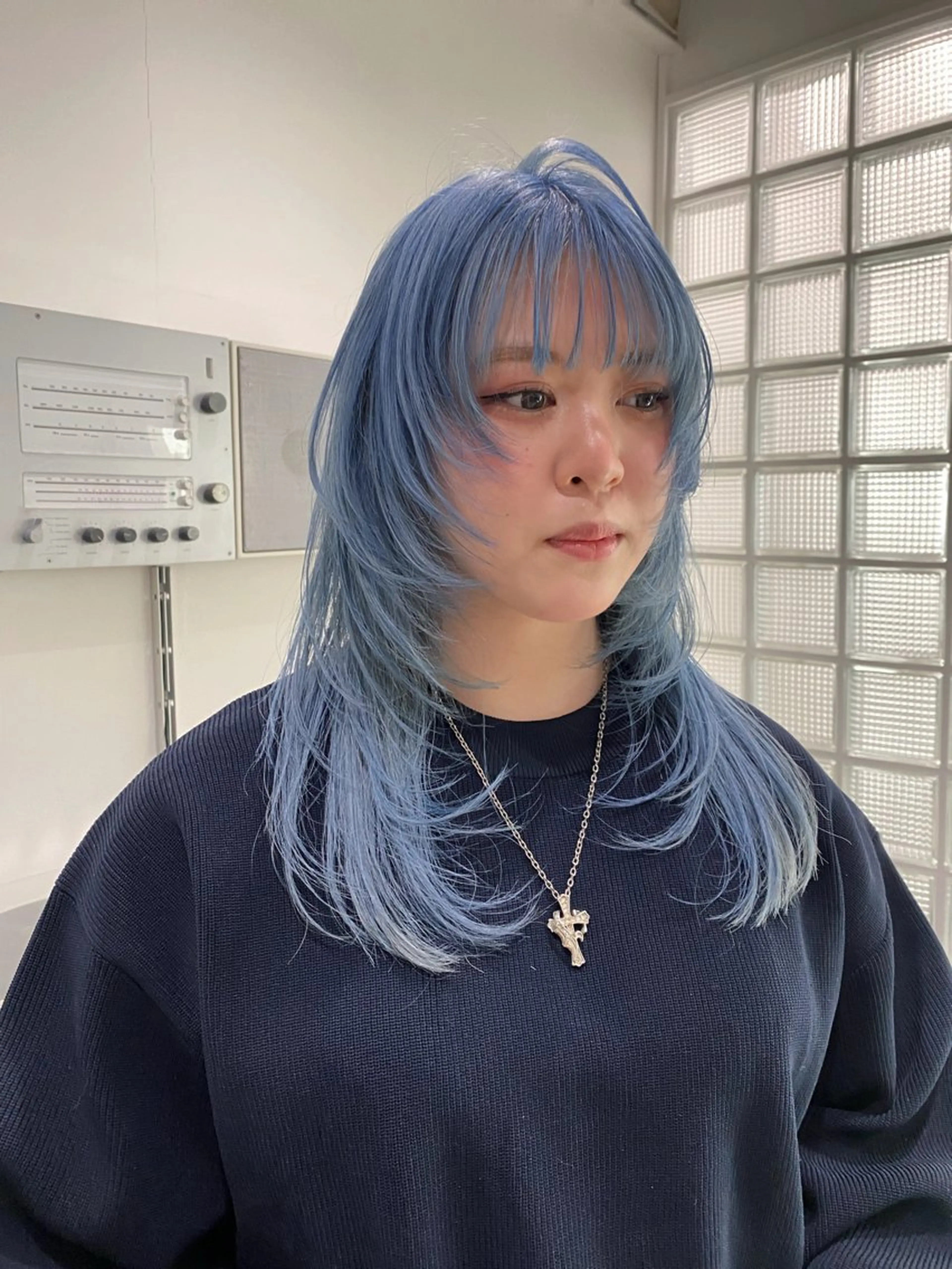 ケアブリーチ＋カラー＋トリートメントの写真