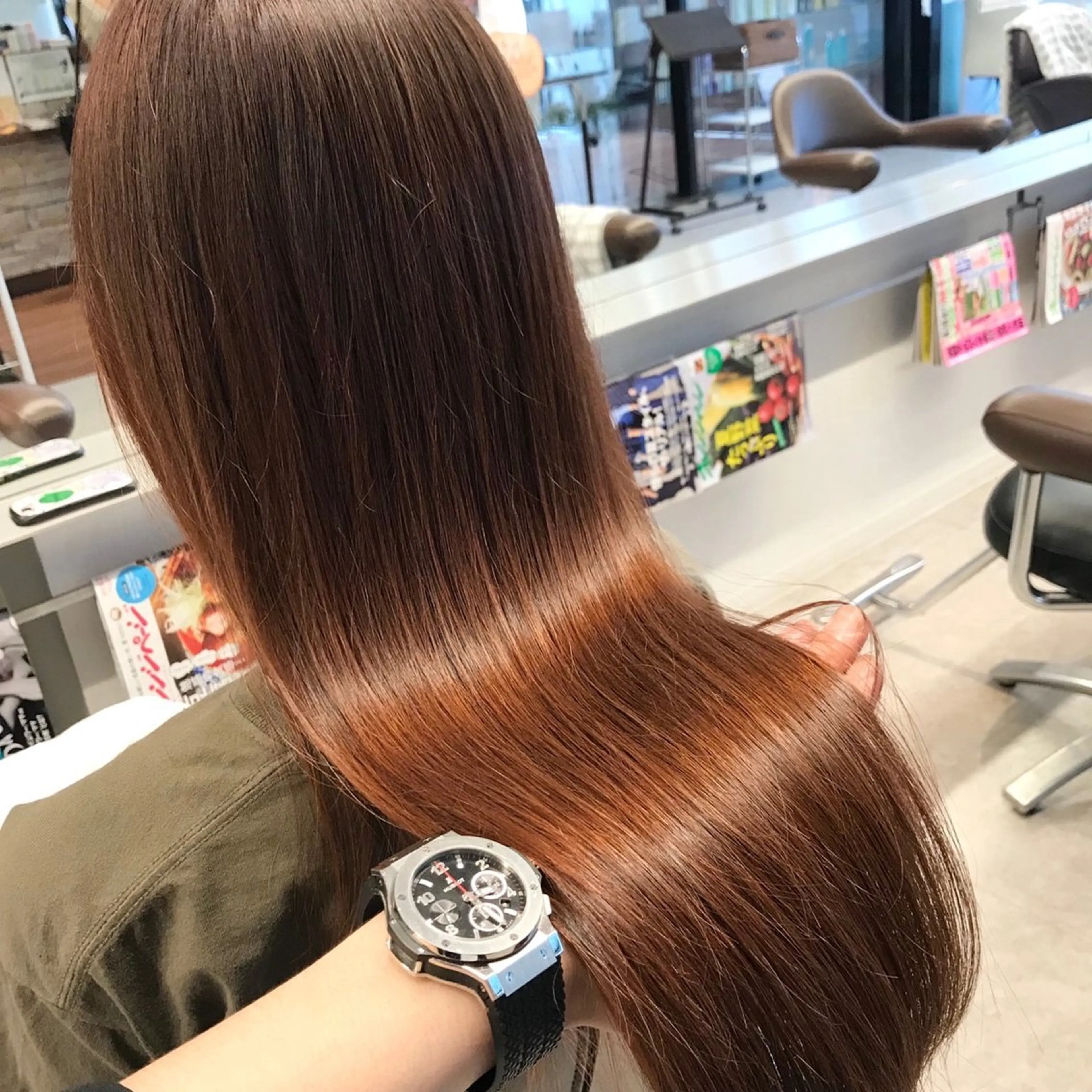 ロング 髪質改善 縮毛矯正 カット 縮毛矯正 トリートメント LINDA所属・🍀LINDA室見 🍀野口勝太郎のヘアスタイル