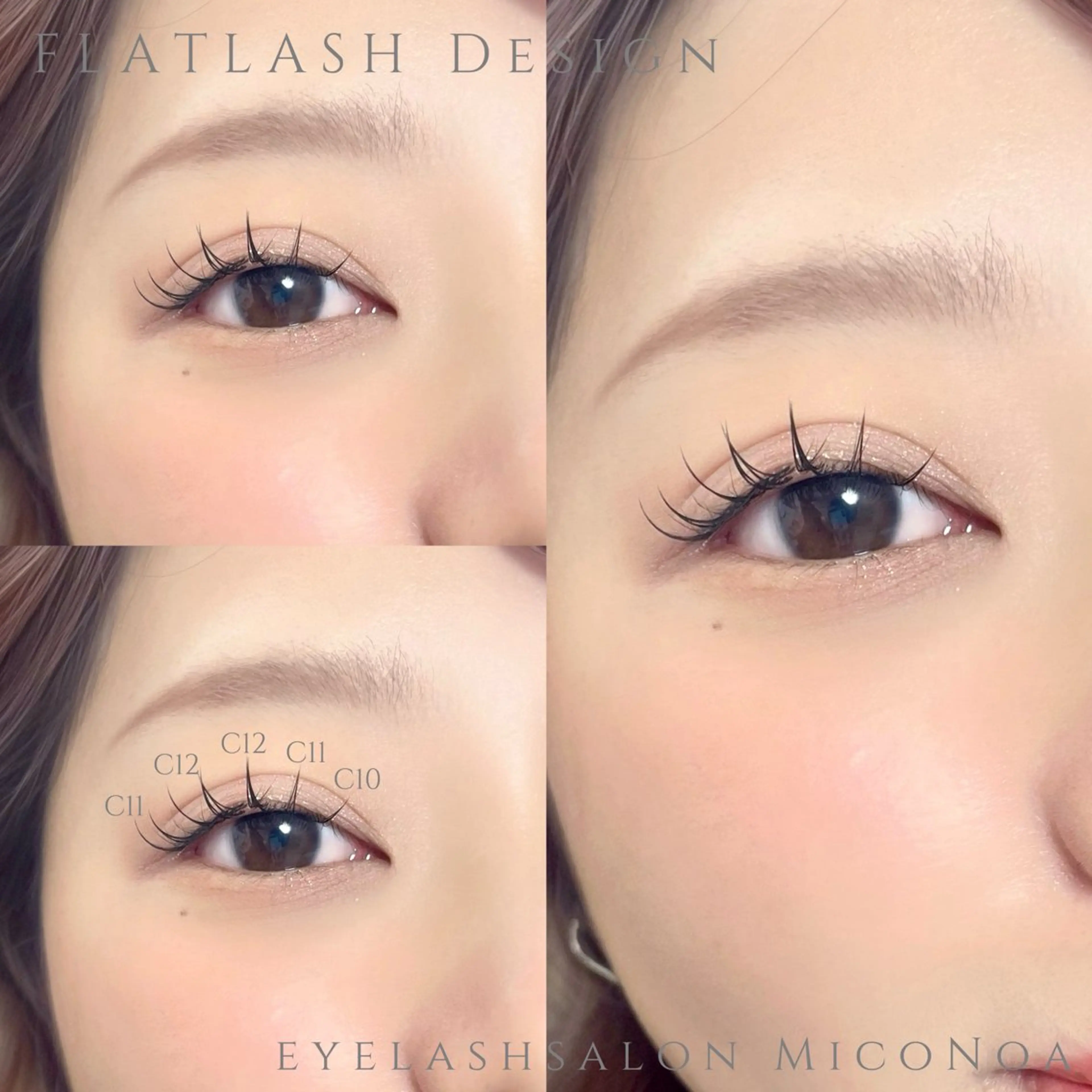 マツエク・マツパ マツエク MicoNoa所属・MicoNoa Asamiのマツエク・マツパデザイン