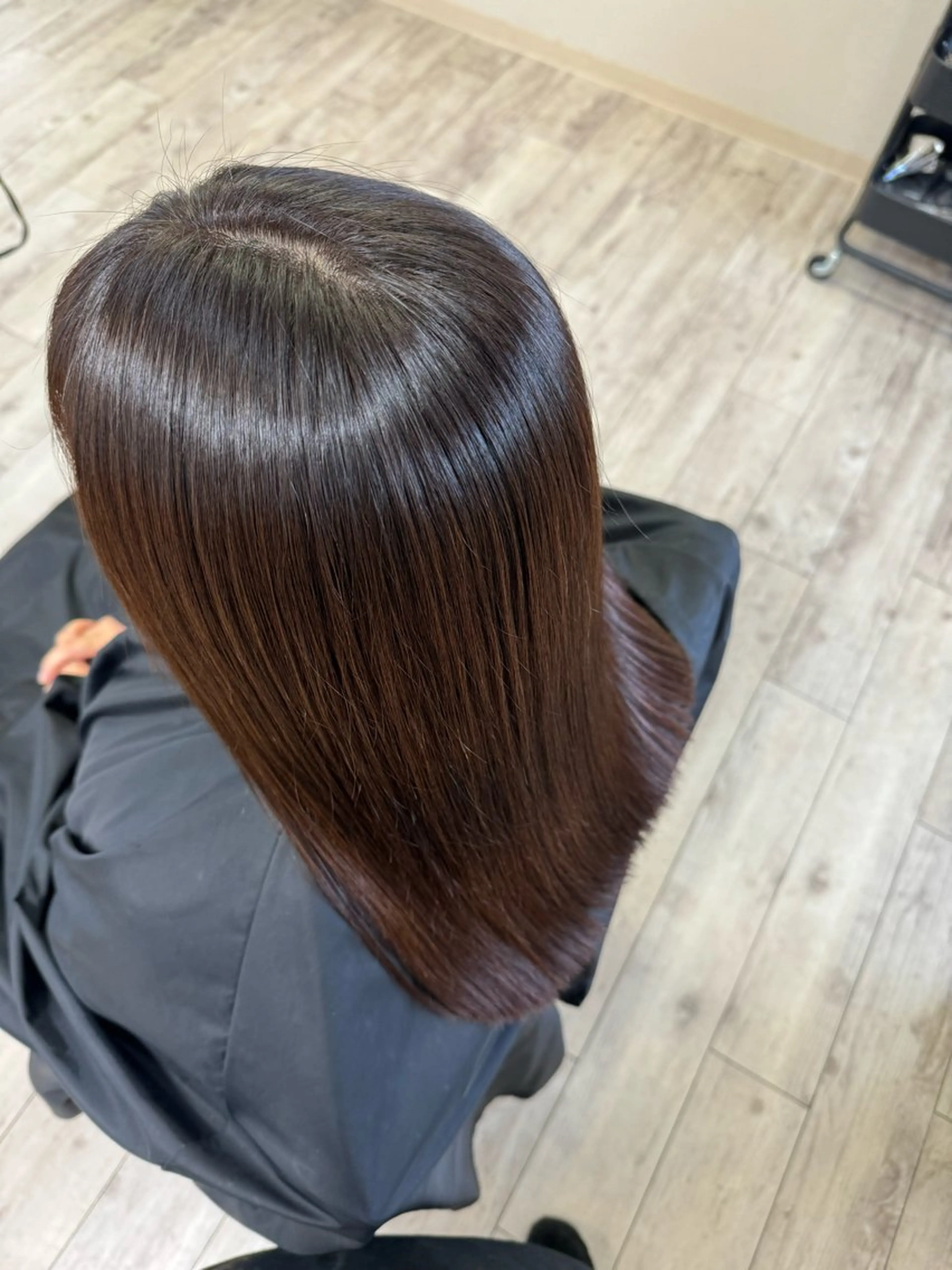 白髪染めリタッチ+シャンプートリートメントの写真