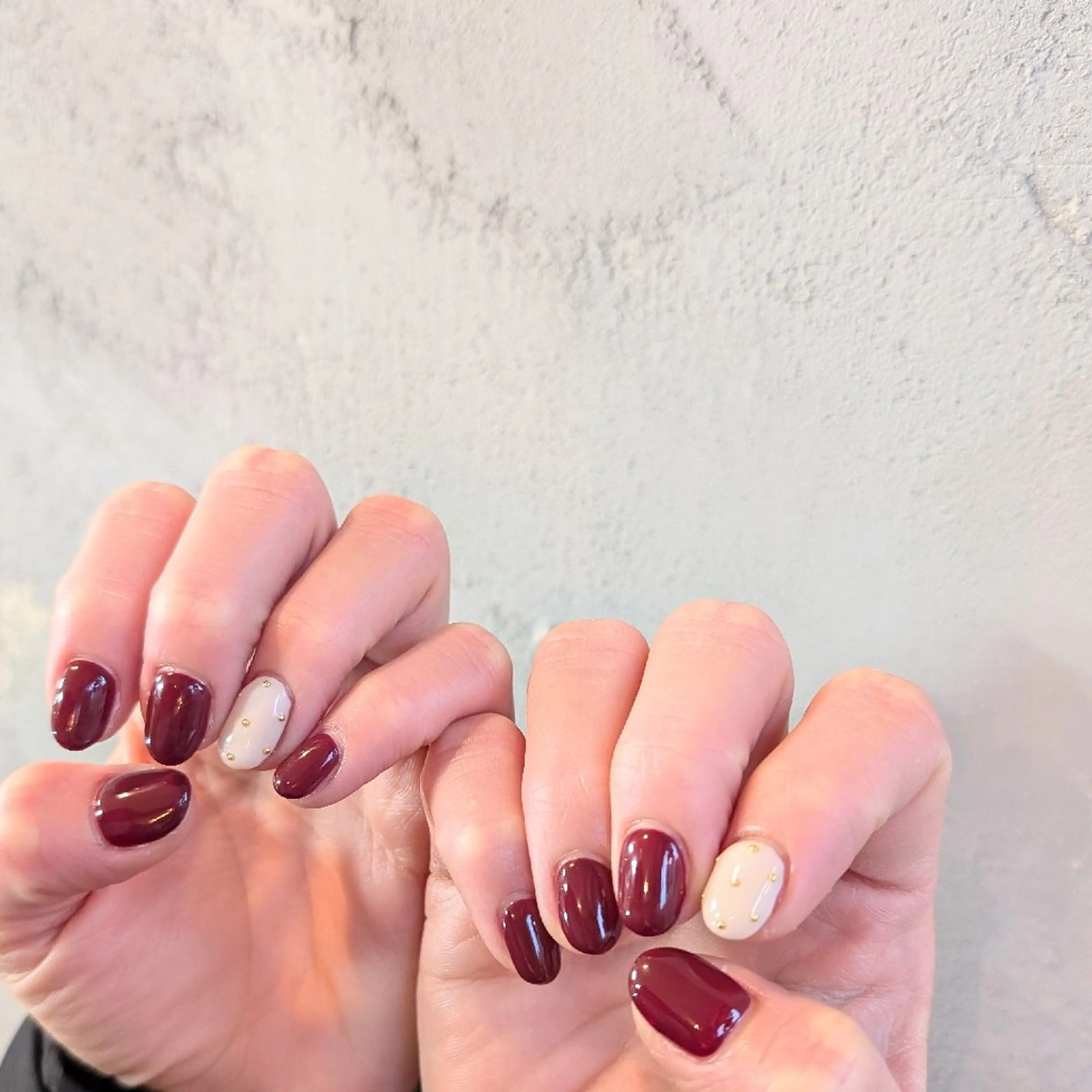 ネイル シンプルネイル Ameri nail salon所属・稲澤 望のネイルデザイン