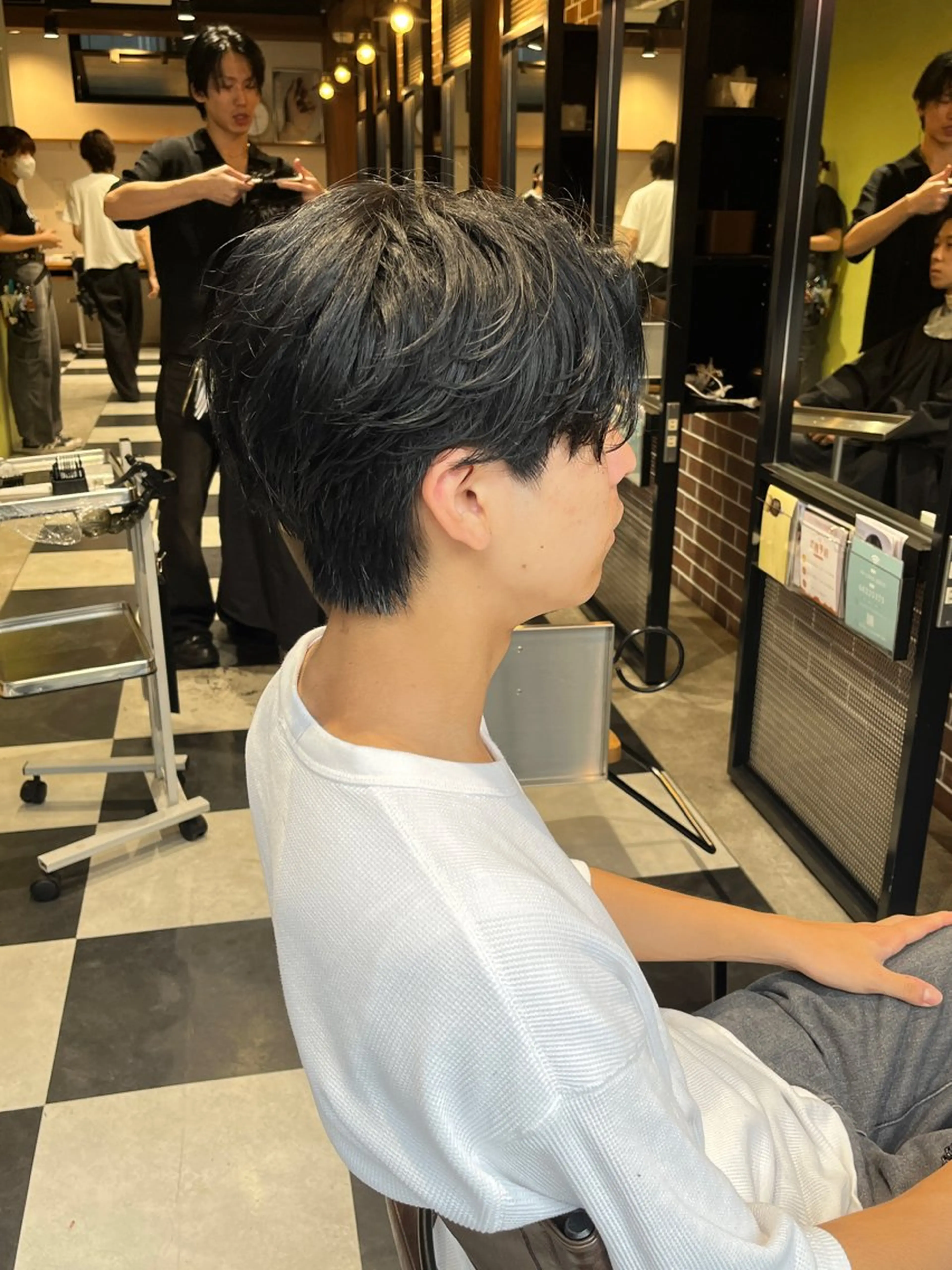 ショート パーマ メンズ カット パーマ 🎧メンズパーマ特化 /RUI🎧のヘアスタイル