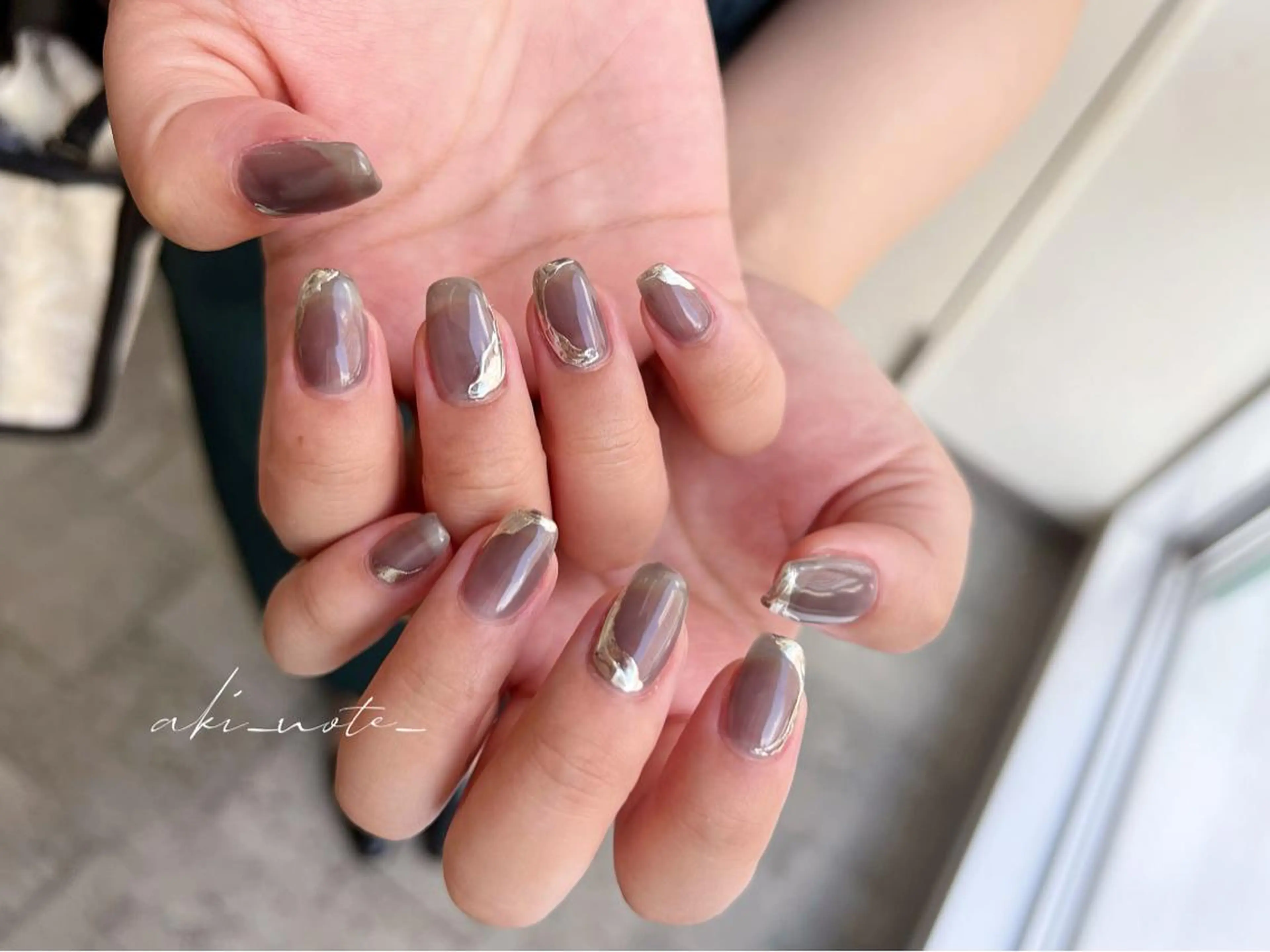 ネイル ハンドネイル フットネイル GRANDE大須 栄/店長 aki🌙のネイルデザイン