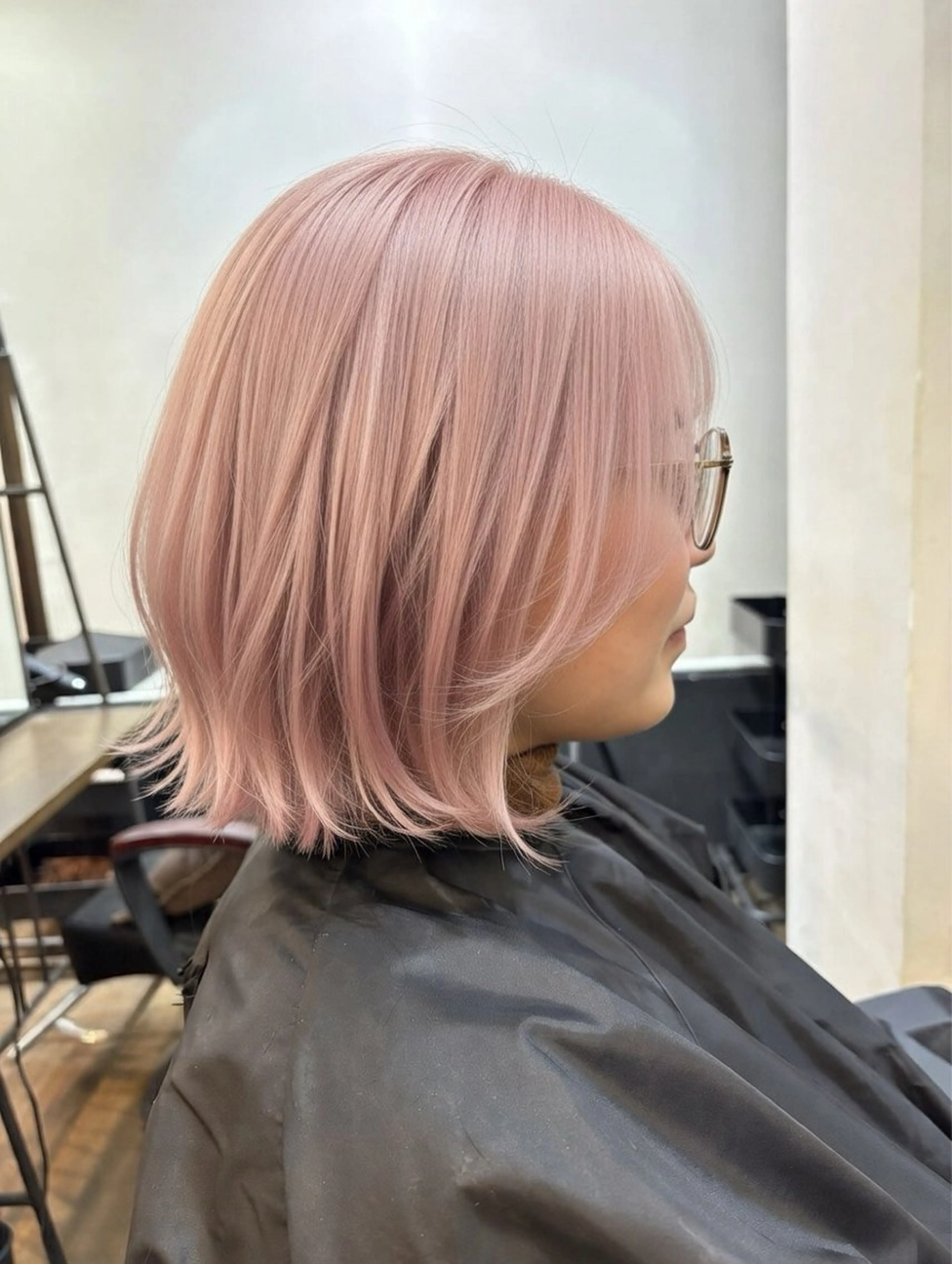 ショート カラー Premier Models 中野店所属・🪽ハイトーン/ 🌺HANA🌺🪽のヘアスタイル