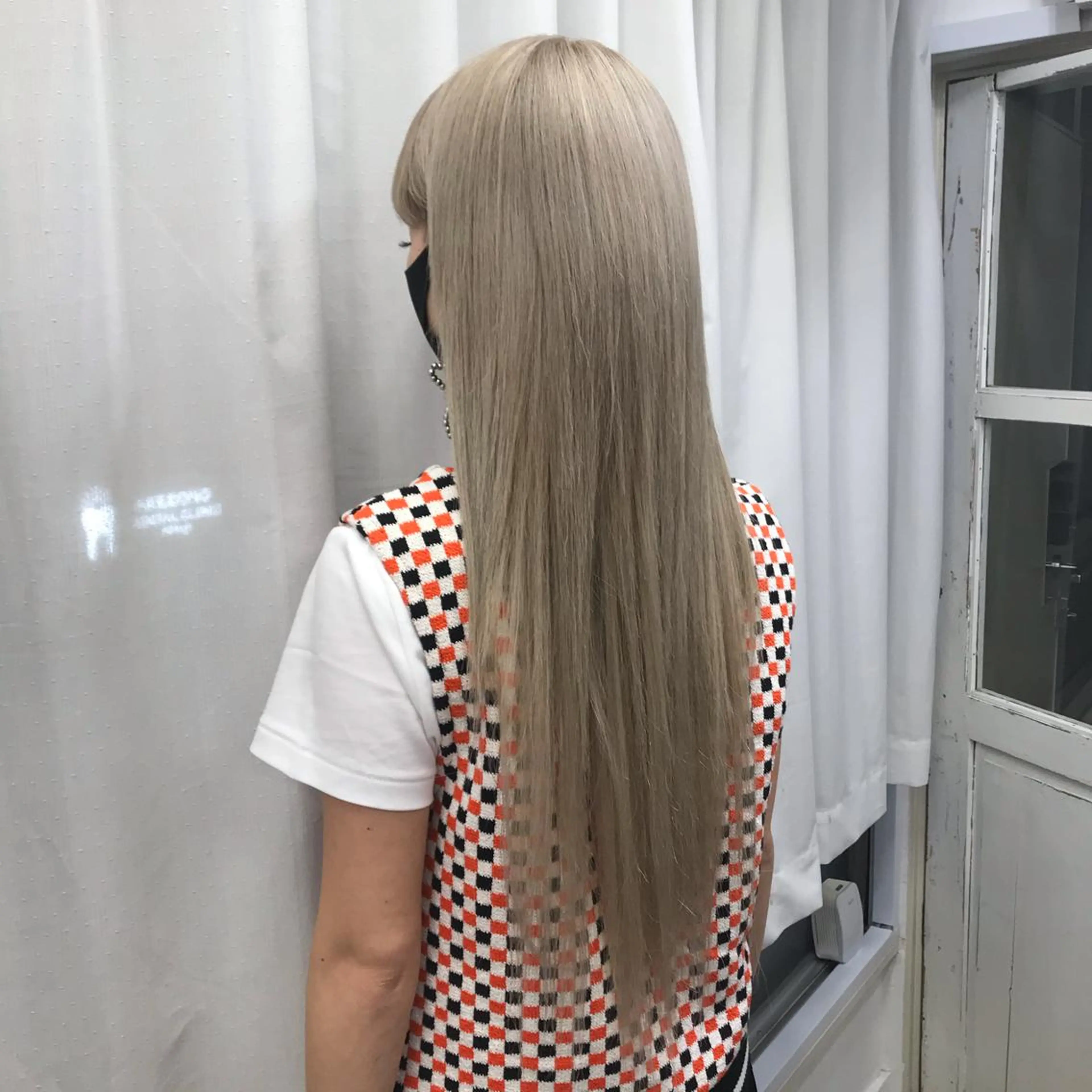 ロング カラー 編み込みエクステ ブリーチ ケアブリーチ ダブルカラー エクステ ていねい技術No.1 🌈諏訪 健太のヘアスタイル