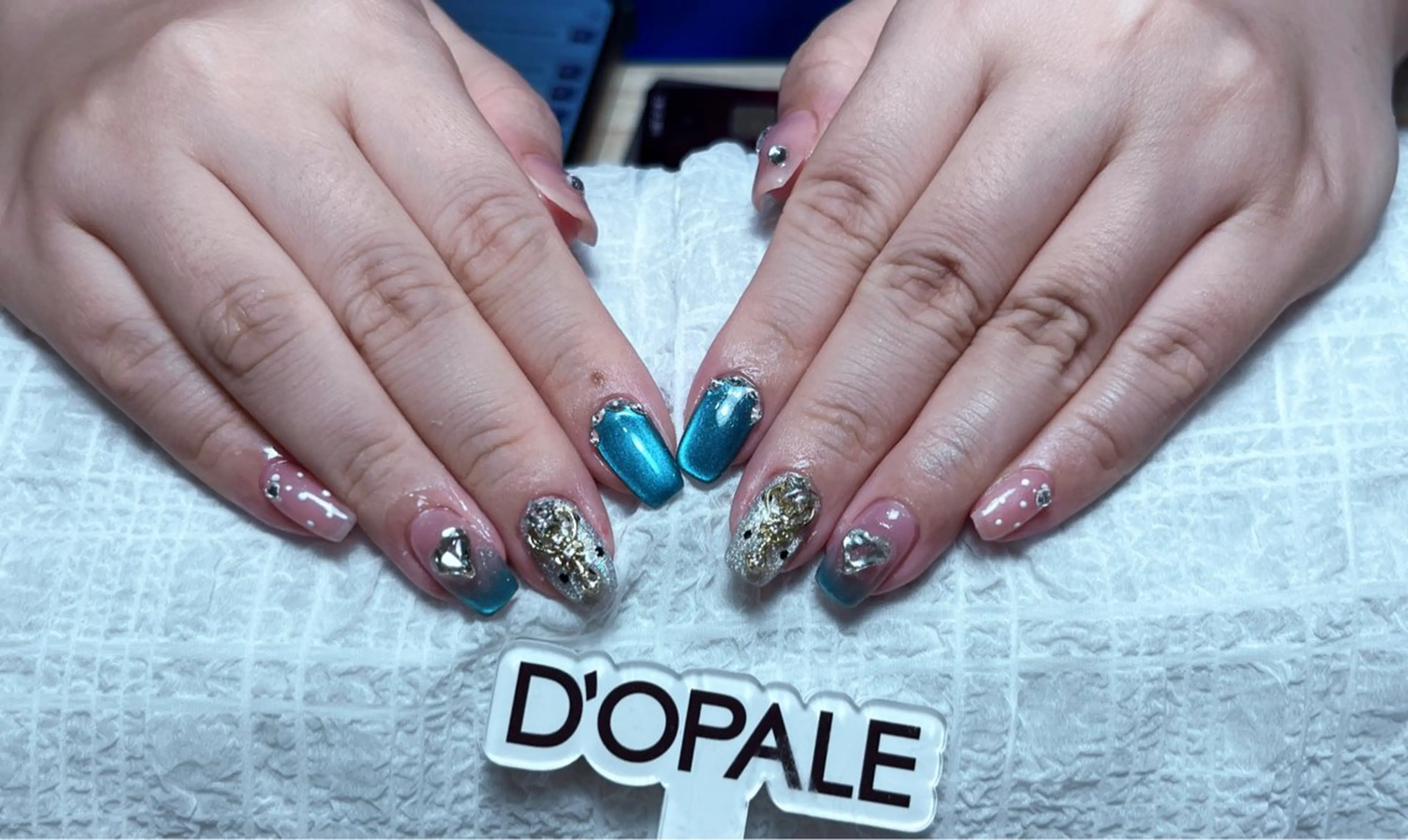 ネイル ハンドネイル D‘OPALEサロン所属・長さ出し専門店 上野kkのネイルデザイン