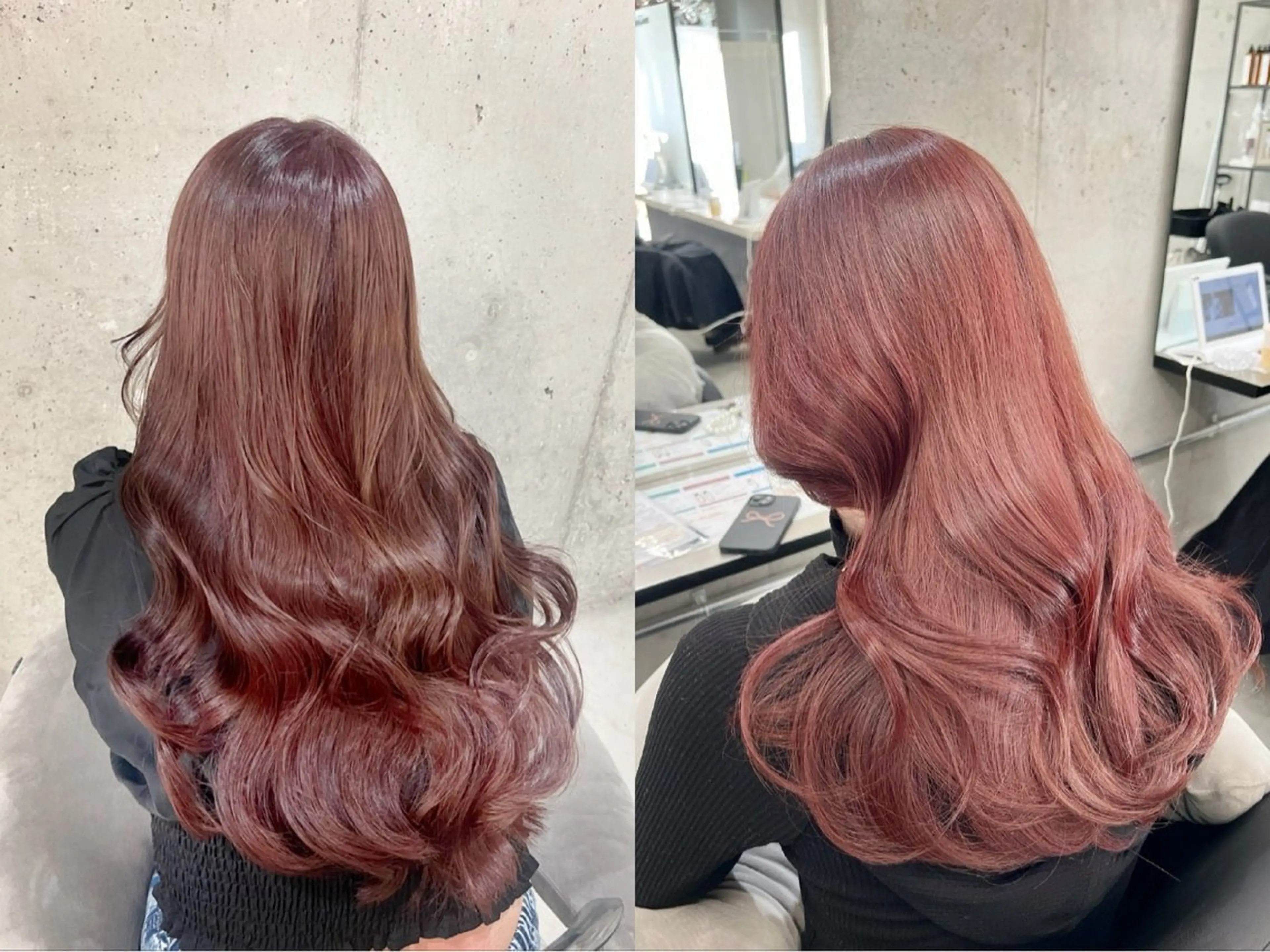 ロング カラー ブリーチ ダブルカラー ブリーチなしカラー レイヤーカット ロング 頓所 大昂のヘアスタイル