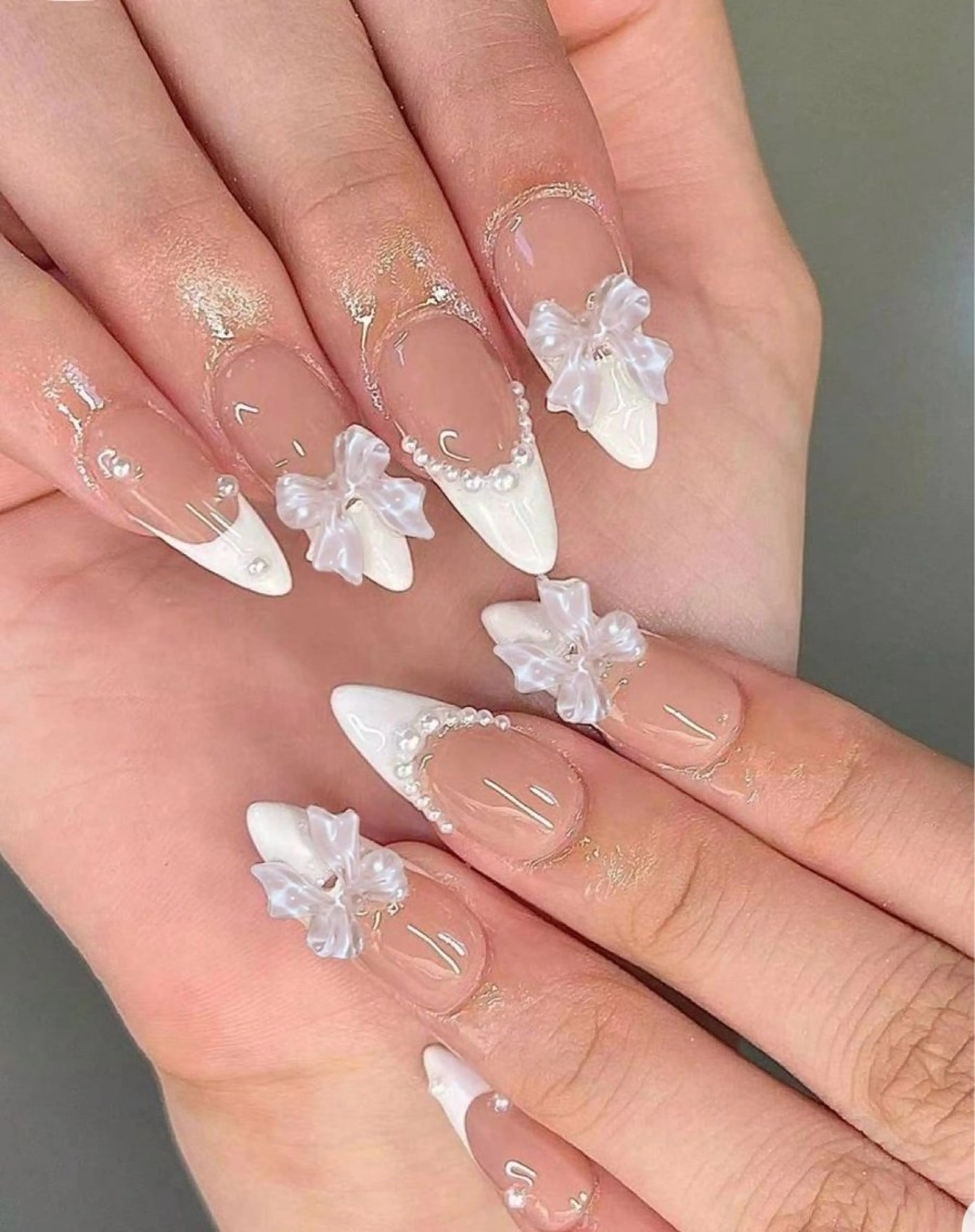 ネイル アートネイル フットネイル フレンチネイル ジェルネイル 韓国ネイル Kawaii Nail Salon所属・YURI NAIL NARITAのネイルデザイン