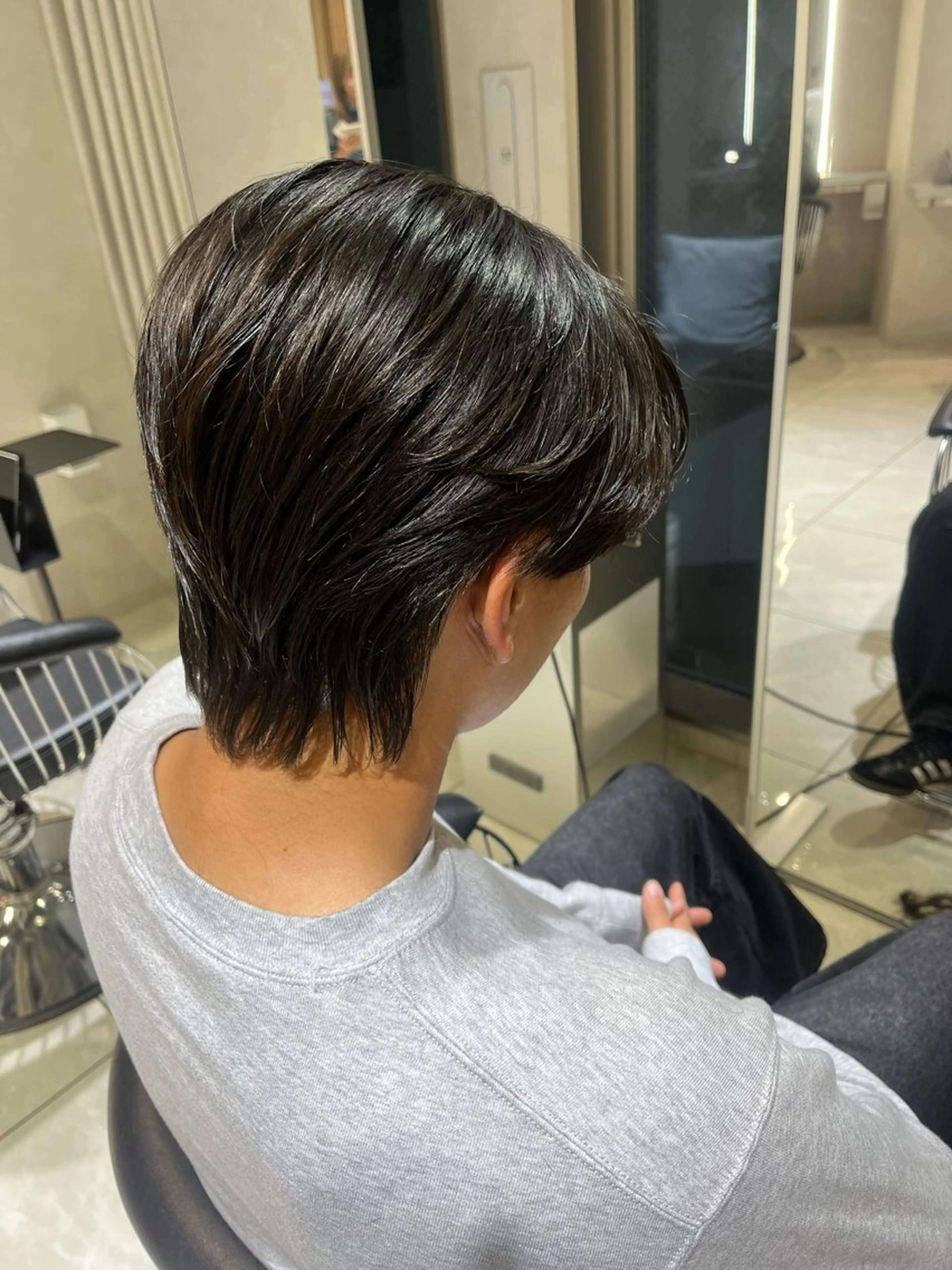 メンズ カット メンズセンターパート 池袋/wakanaのヘアスタイル