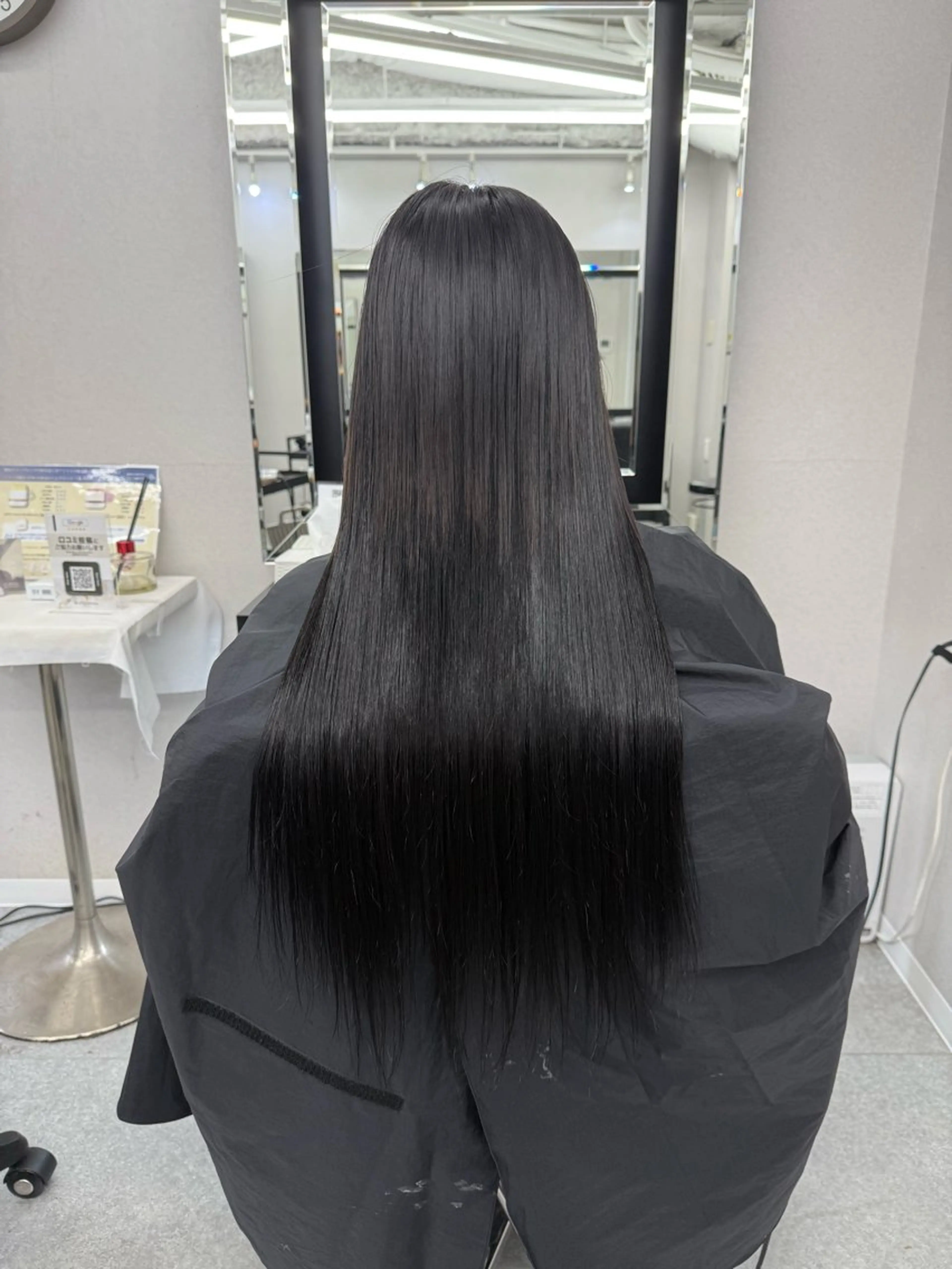 ロング エクステ カット エクステ 𝙃𝘼𝙍𝙐🎀 韓国×エクステのヘアスタイル