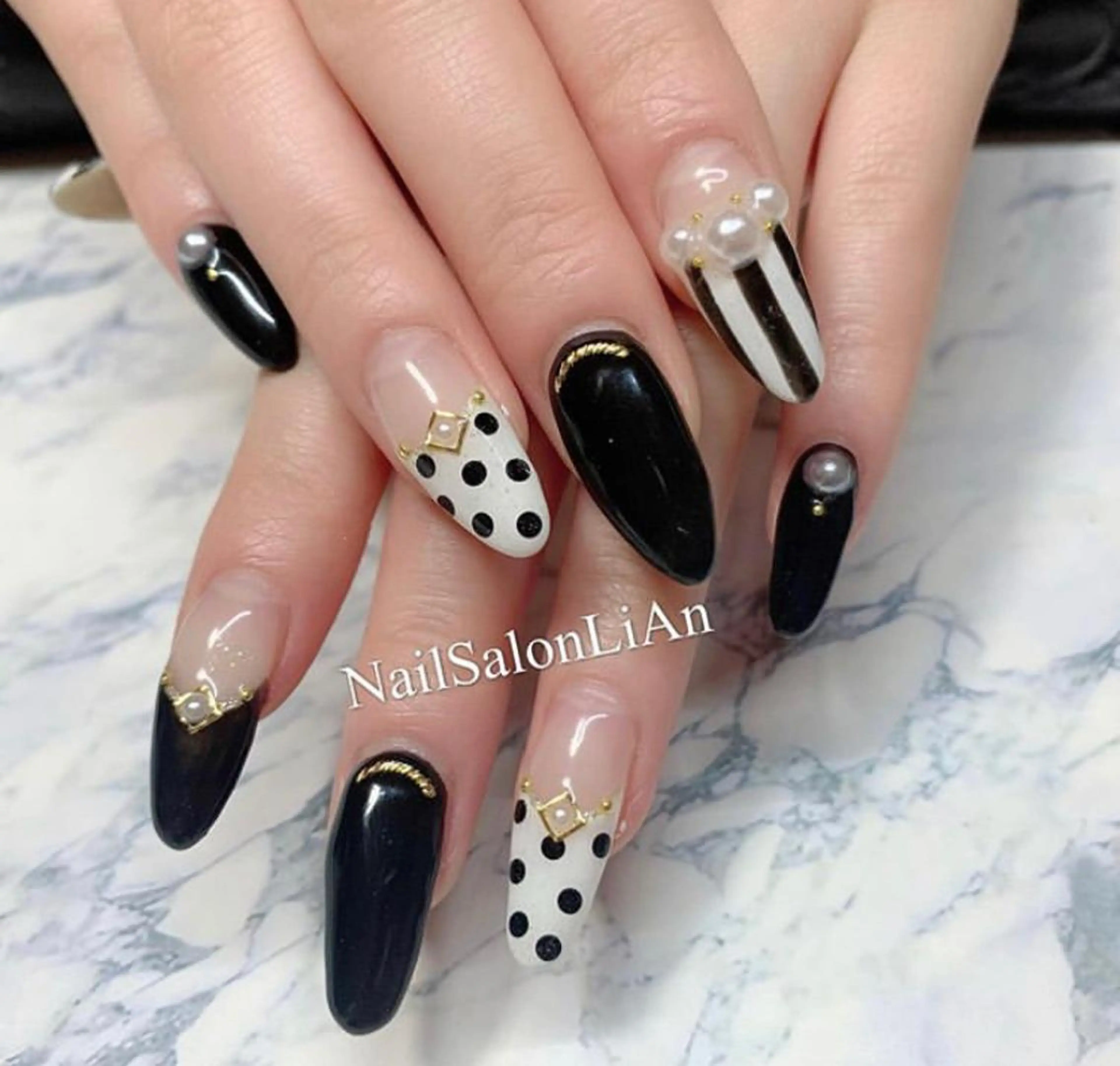 ネイル ハンドネイル NailSalon LiAnのネイルデザイン