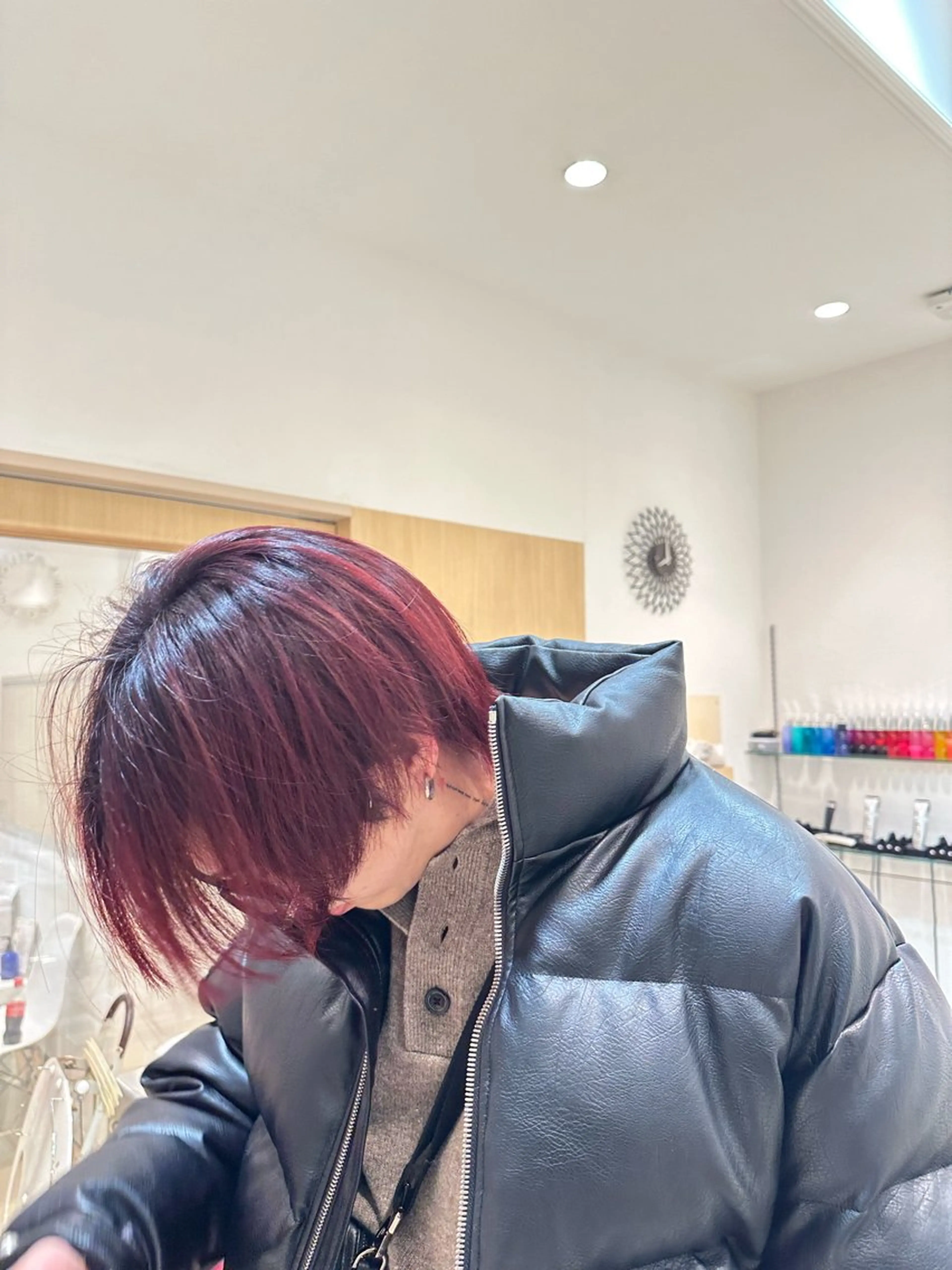 カラー メンズ カット ヘアカラー Ash中目黒 森田みなみのヘアスタイル