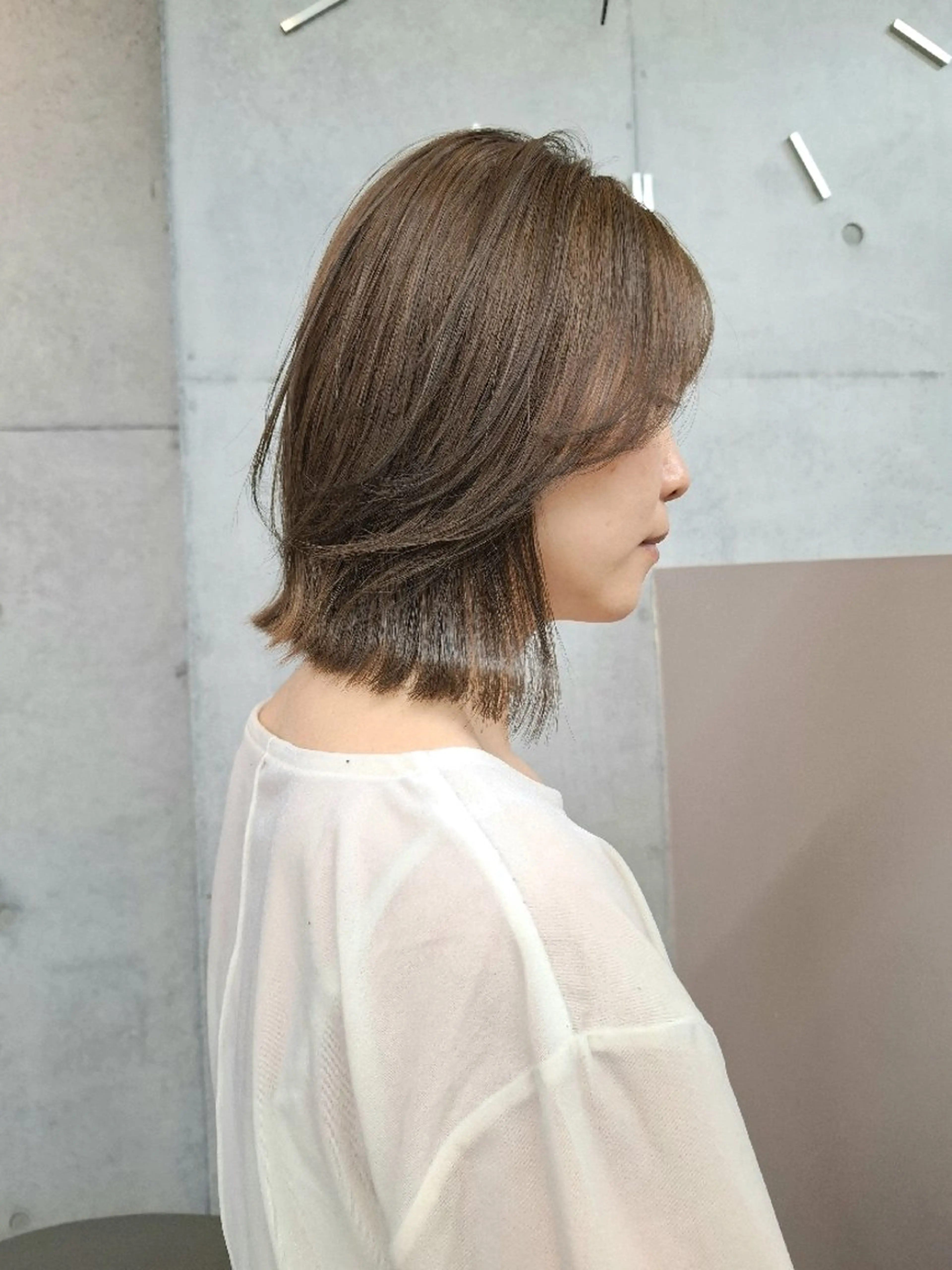 【悩み改善コース】似合わせカット+透明感カラーの写真