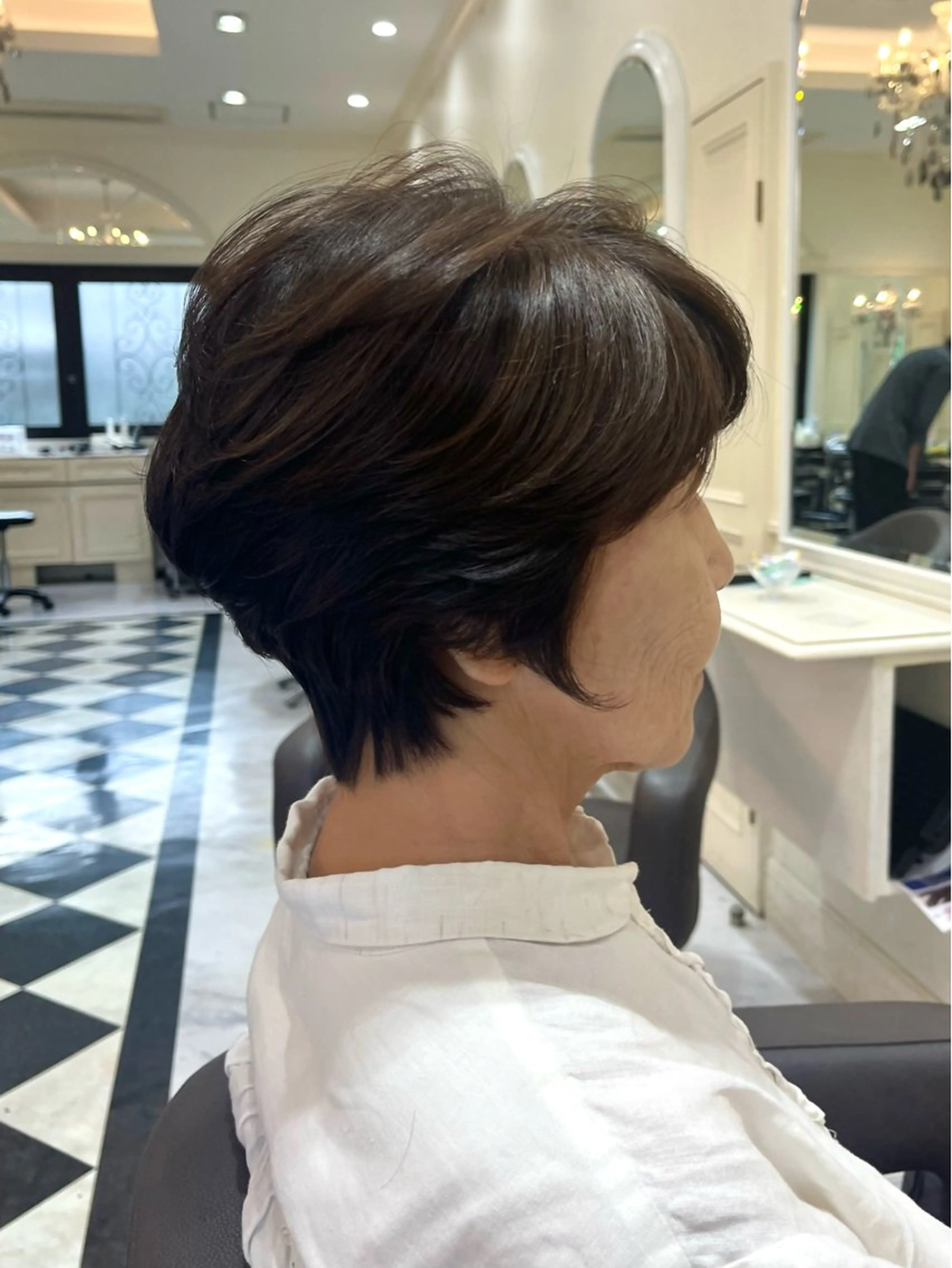 【ショート・ボブ限定 ✨】カット/透明感カラー/トリートメントの写真