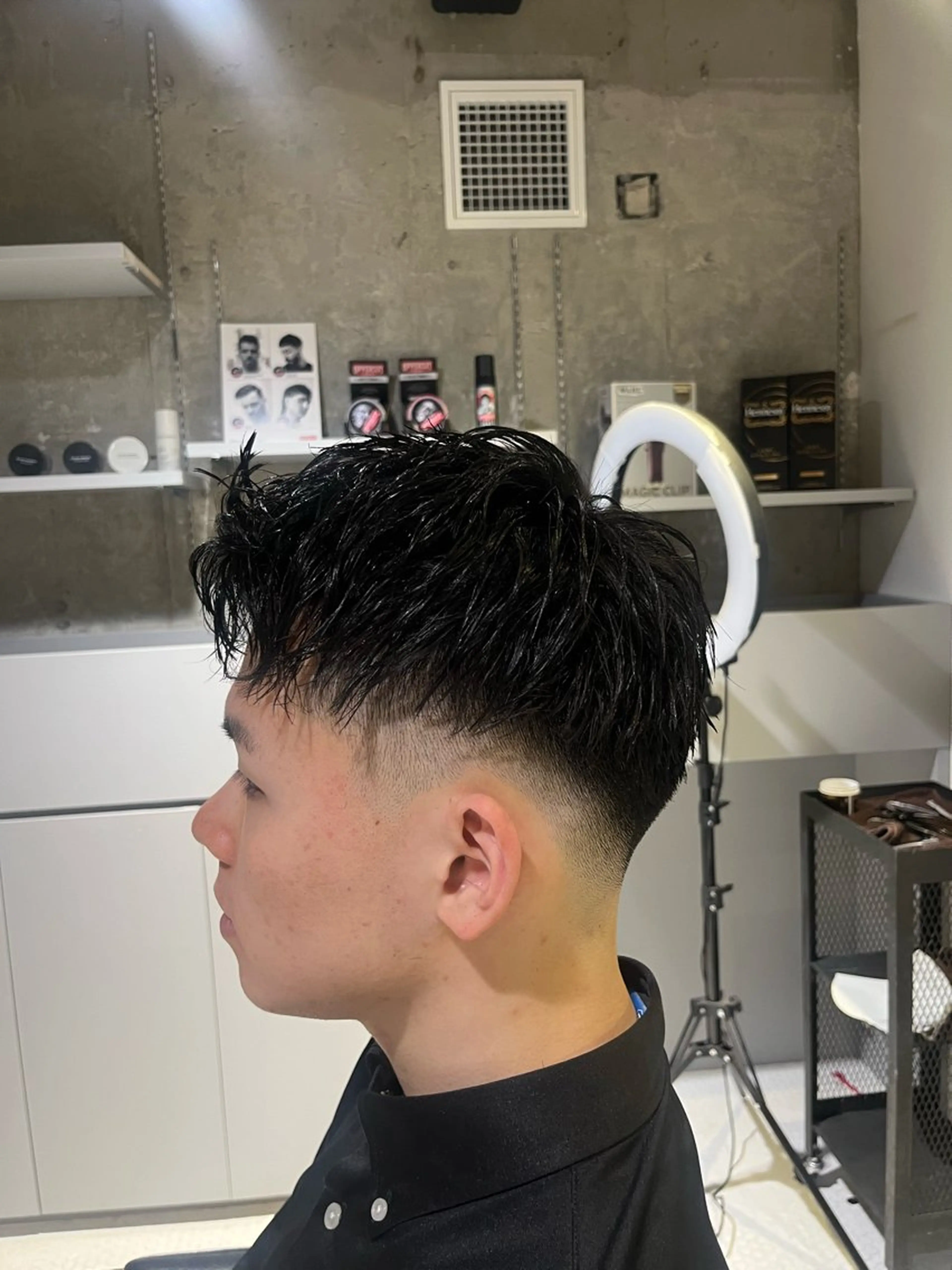 ショート FRANK’S BARBE(E)R THE STAND.飯田橋店所属・飯田橋 Junnaのヘアスタイル