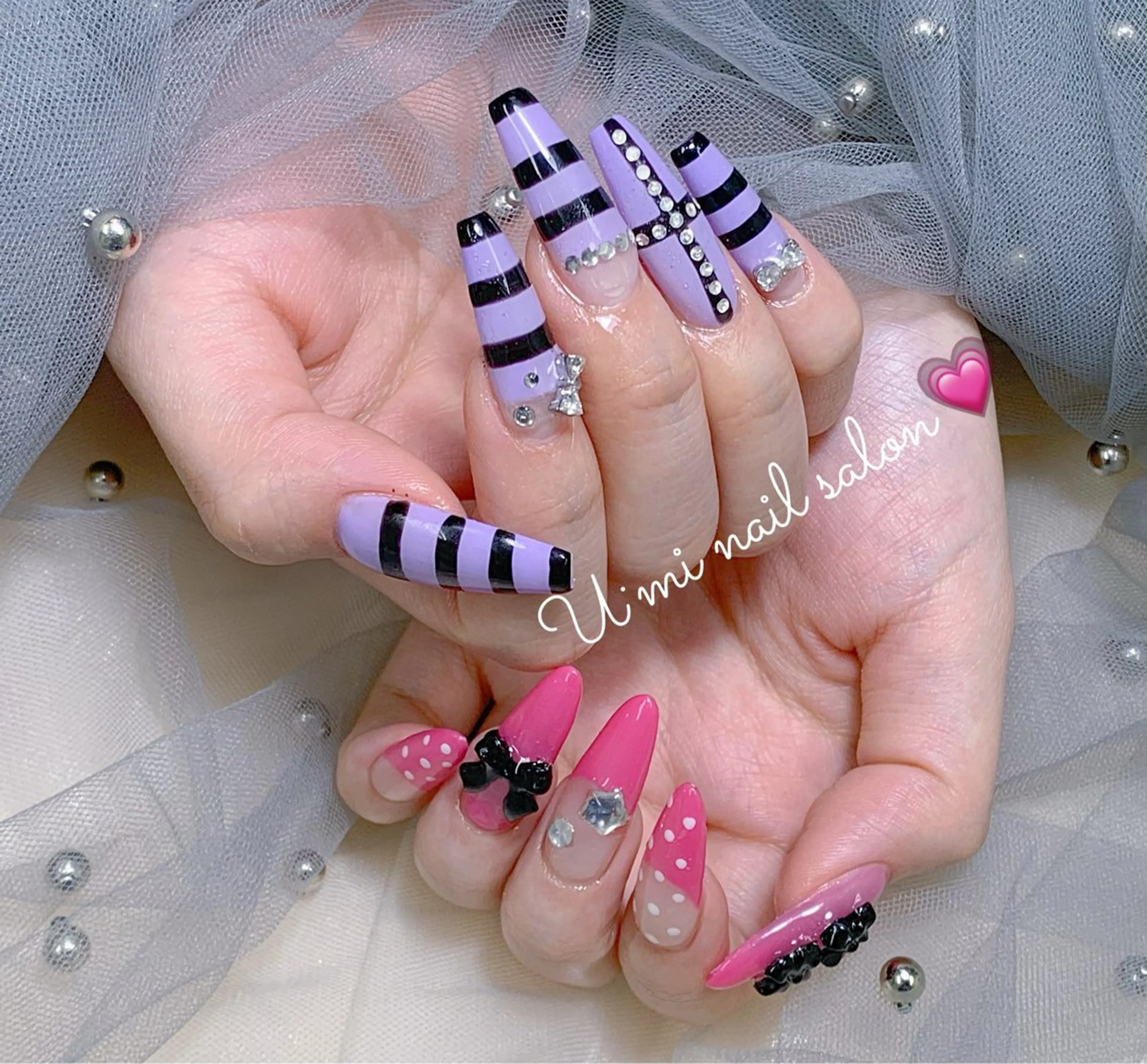 ネイル ハンドネイル U·Mi nail salon所属・U·Mi 上野御徒町容のネイルデザイン