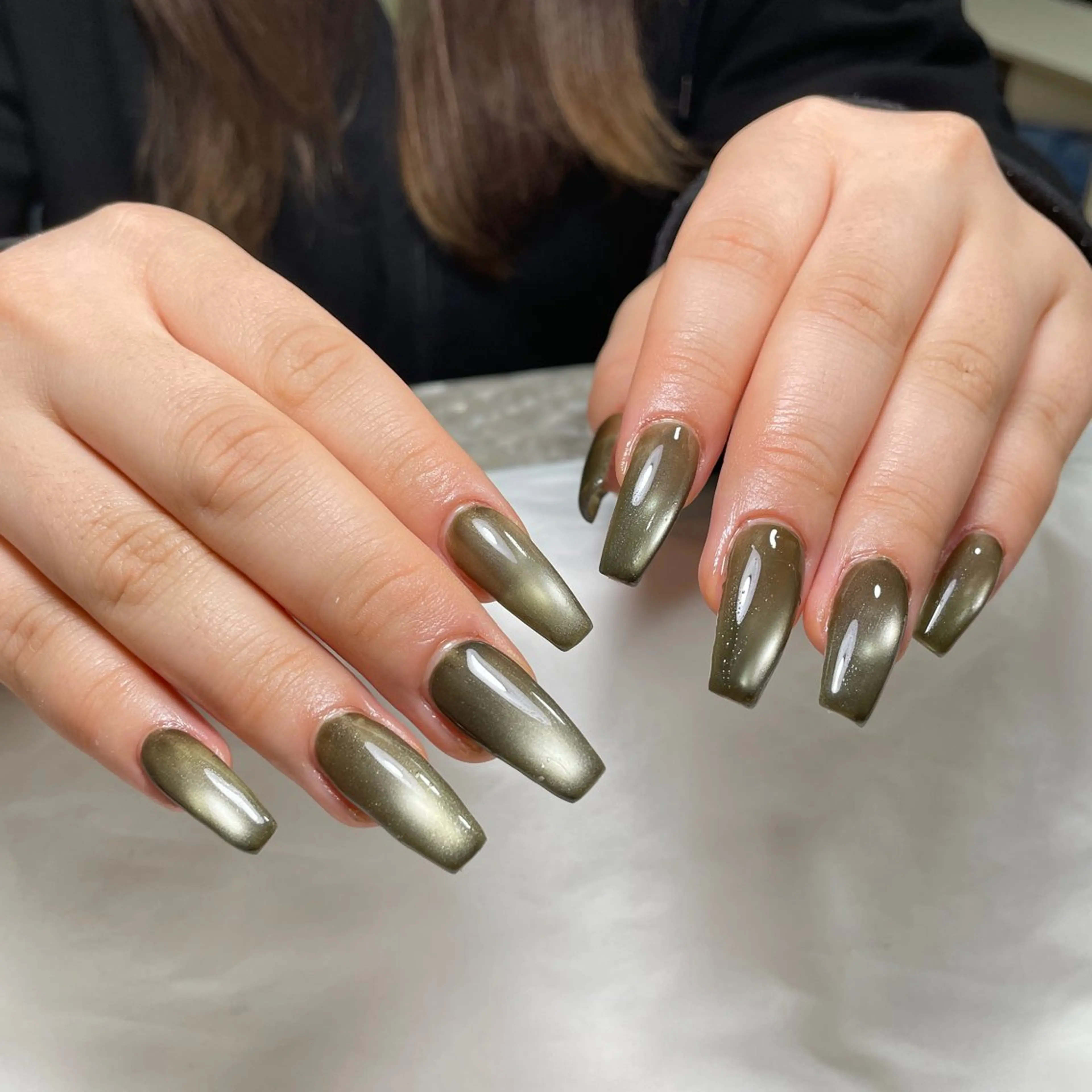 ネイル アートネイル フレンチネイル ジェルネイル グラデーション 韓国ネイル ハンドネイル 久保田 マリコのネイルデザイン