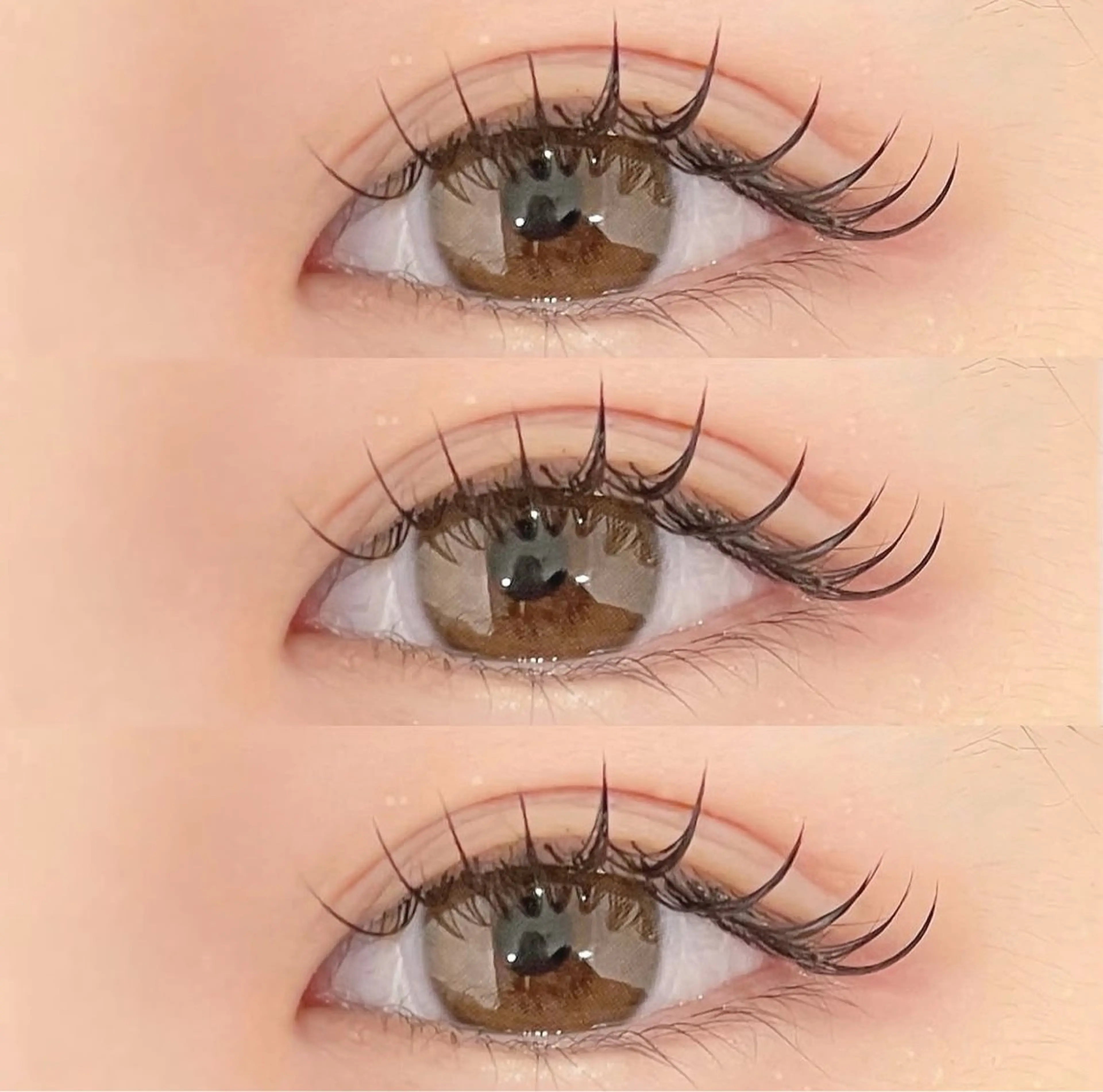 マツエク・マツパ 束感まつ毛 エサージュ町田店所属・🌷ecarg町田 みく🌷無料モデルのマツエク・マツパデザイン