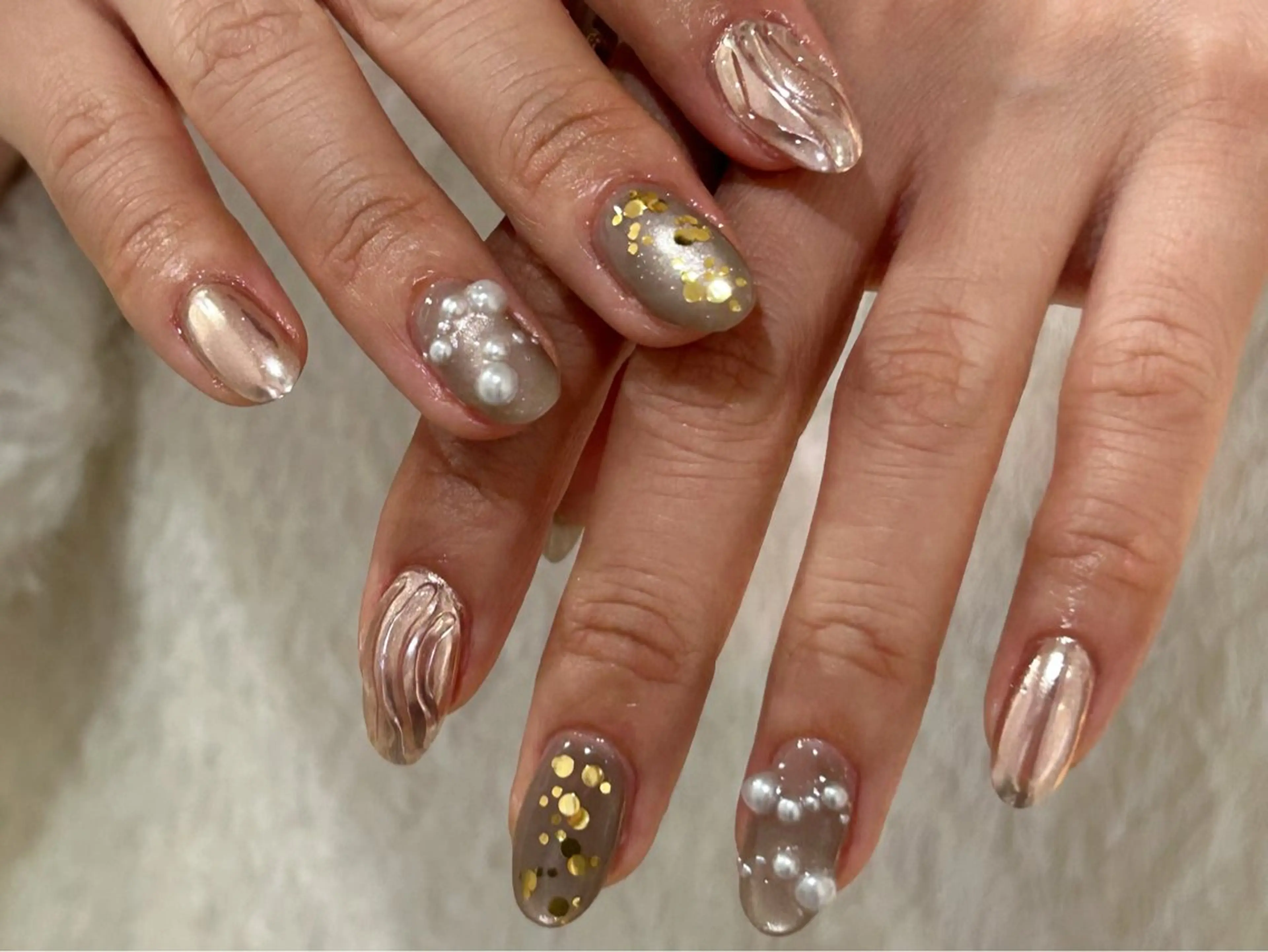 ネイル ハンドネイル Bianca栄店 はるなのネイルデザイン