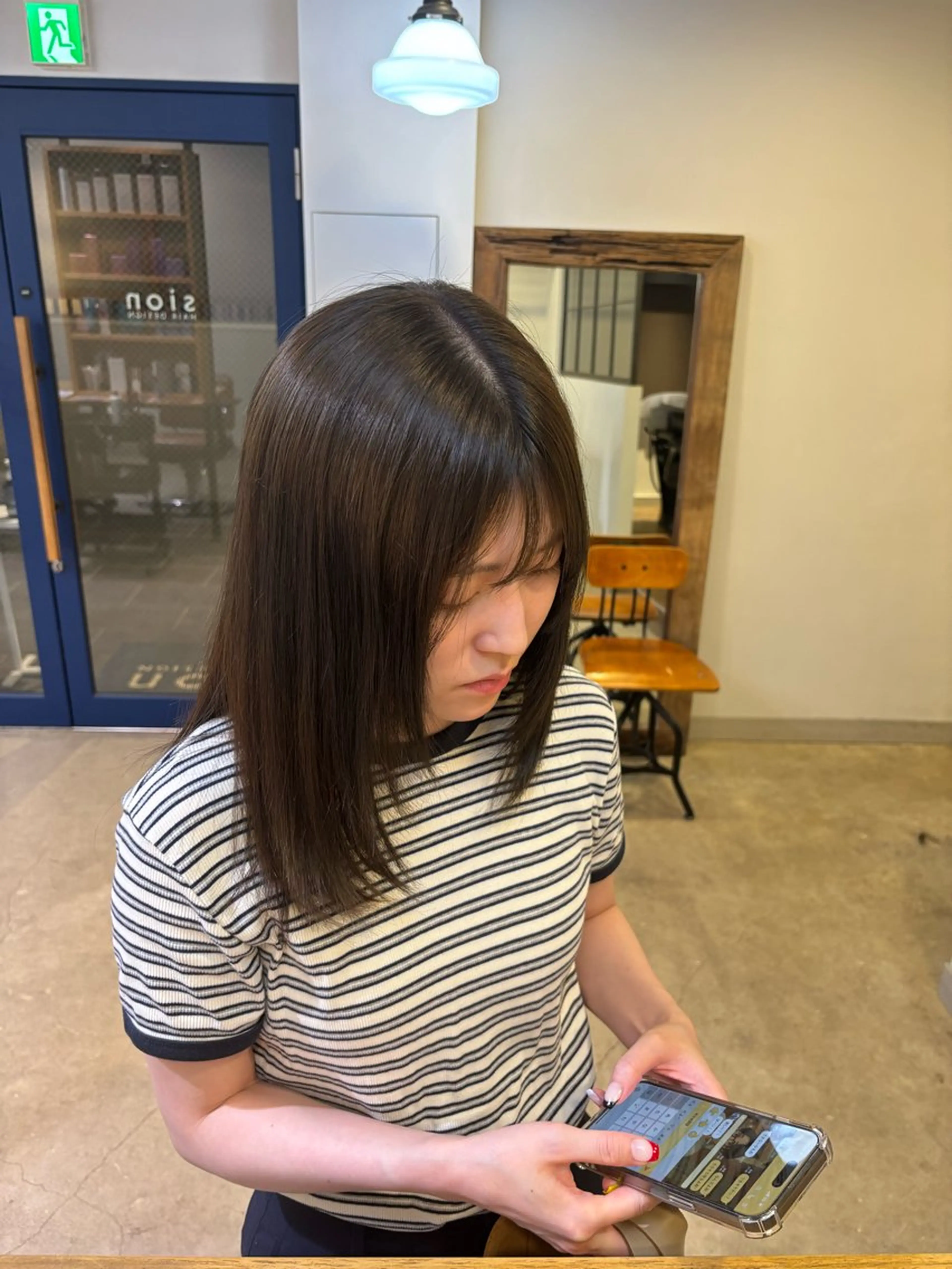 カラー zina karin୨୧˙˳⋆のヘアスタイル