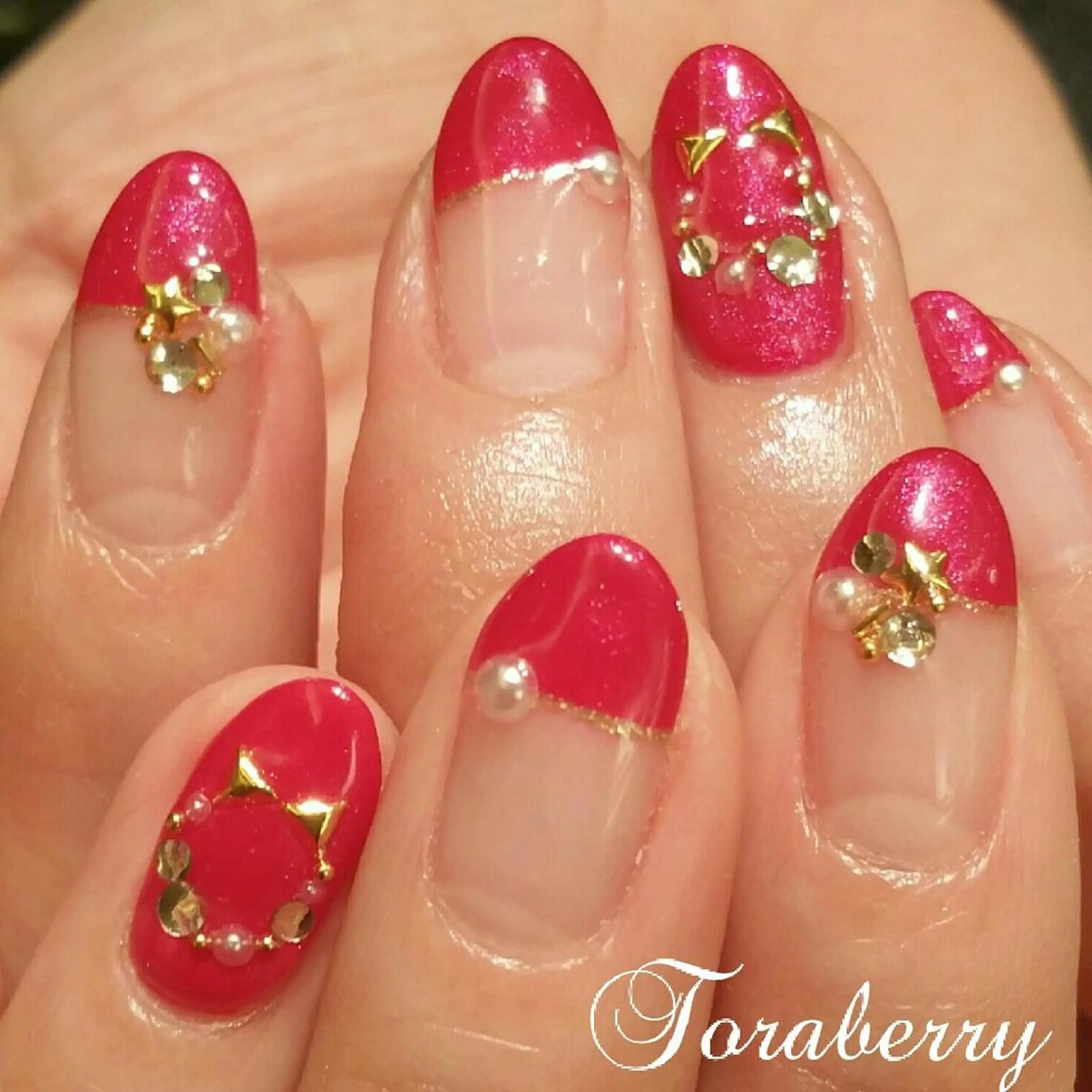 ネイル 冬ネイル クリスマス ハンドネイル ネイリスト なつみのネイルデザイン