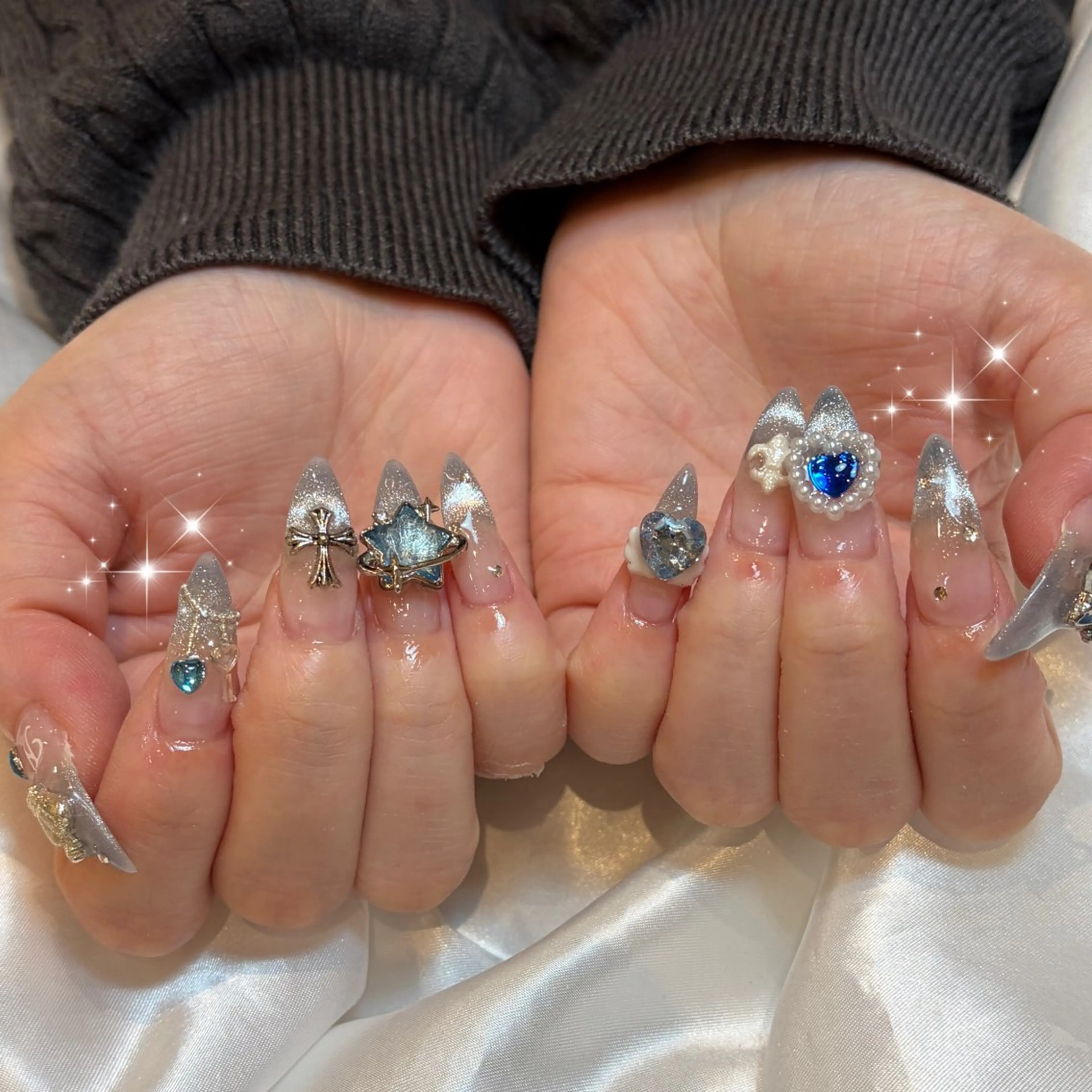 ネイル ハンドネイル sayuri ໒꒱のネイルデザイン