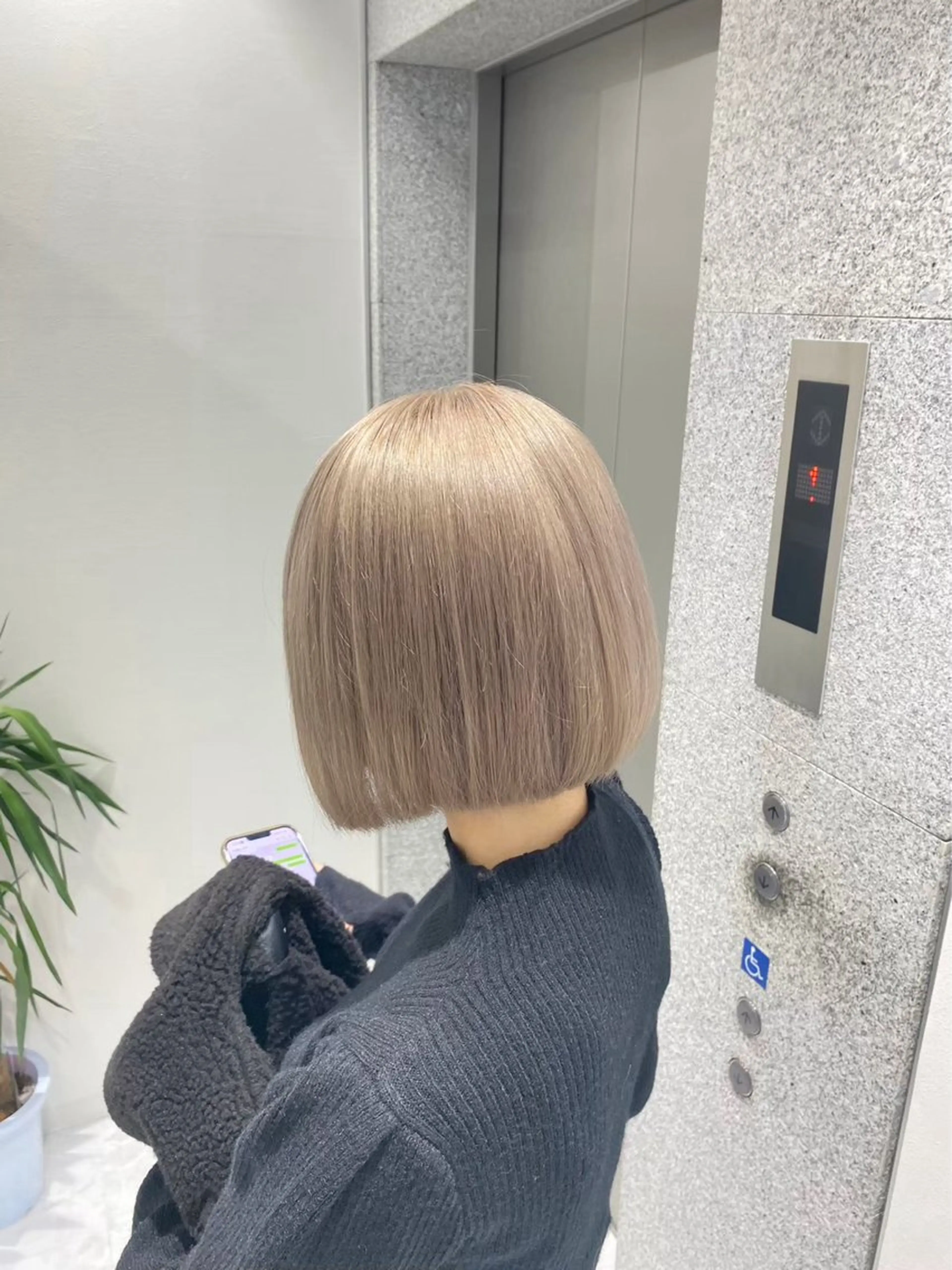 ショート カラー ヘアアレンジ 🫧原宿艶ワンカラー /ダブルカラー🫧のヘアスタイル