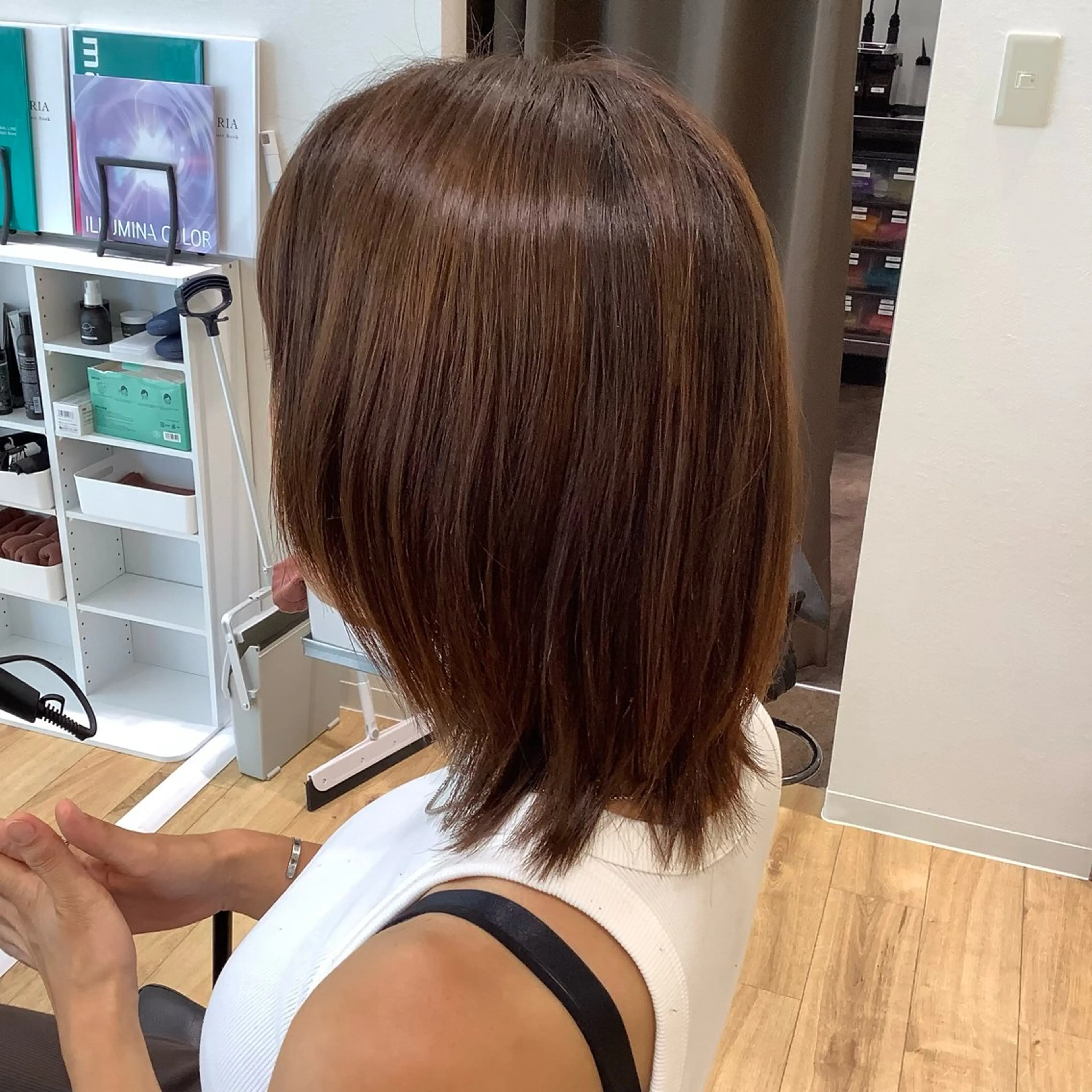 ショート カラー パーマ 縮毛矯正 エイジングケア特化 美容師✂️山崎竜二のヘアスタイル