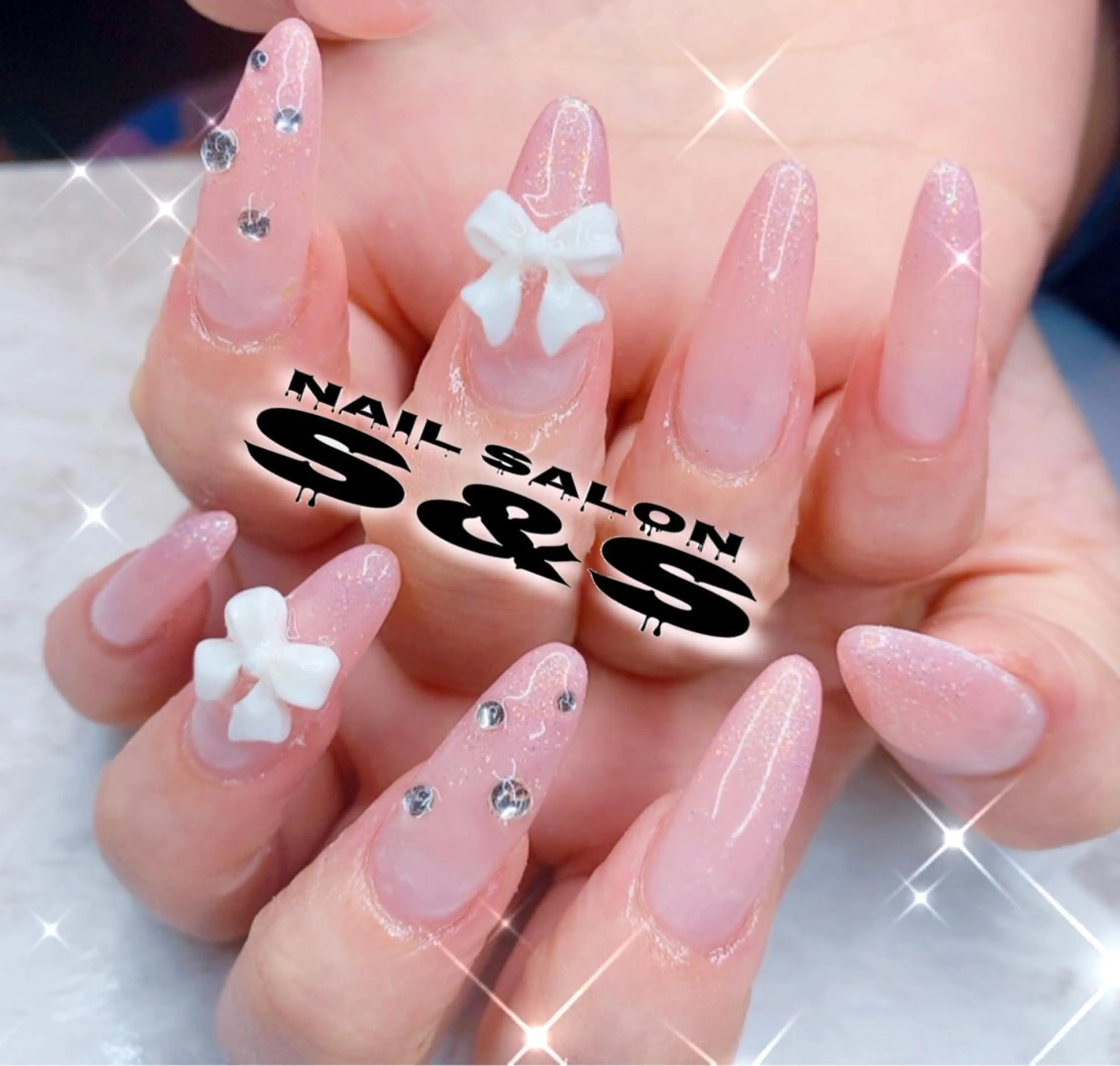 ネイル 長さ出し メンズネイル 持ち込み スカルプネイル S&S 村田小百合のネイルデザイン