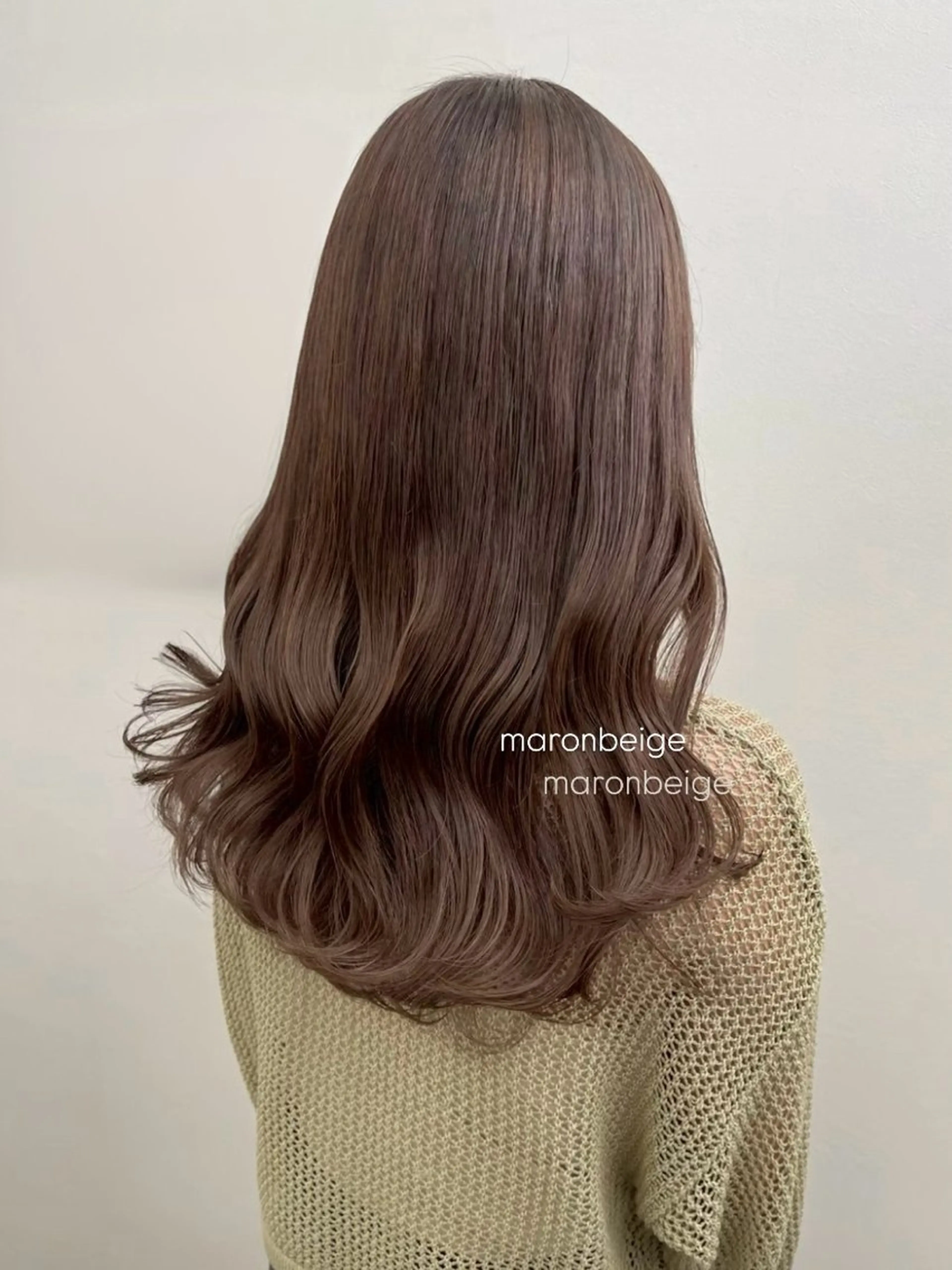 ロング カラー カット ヘアカラー トリートメント ParveMix ♡白神みやびのヘアスタイル