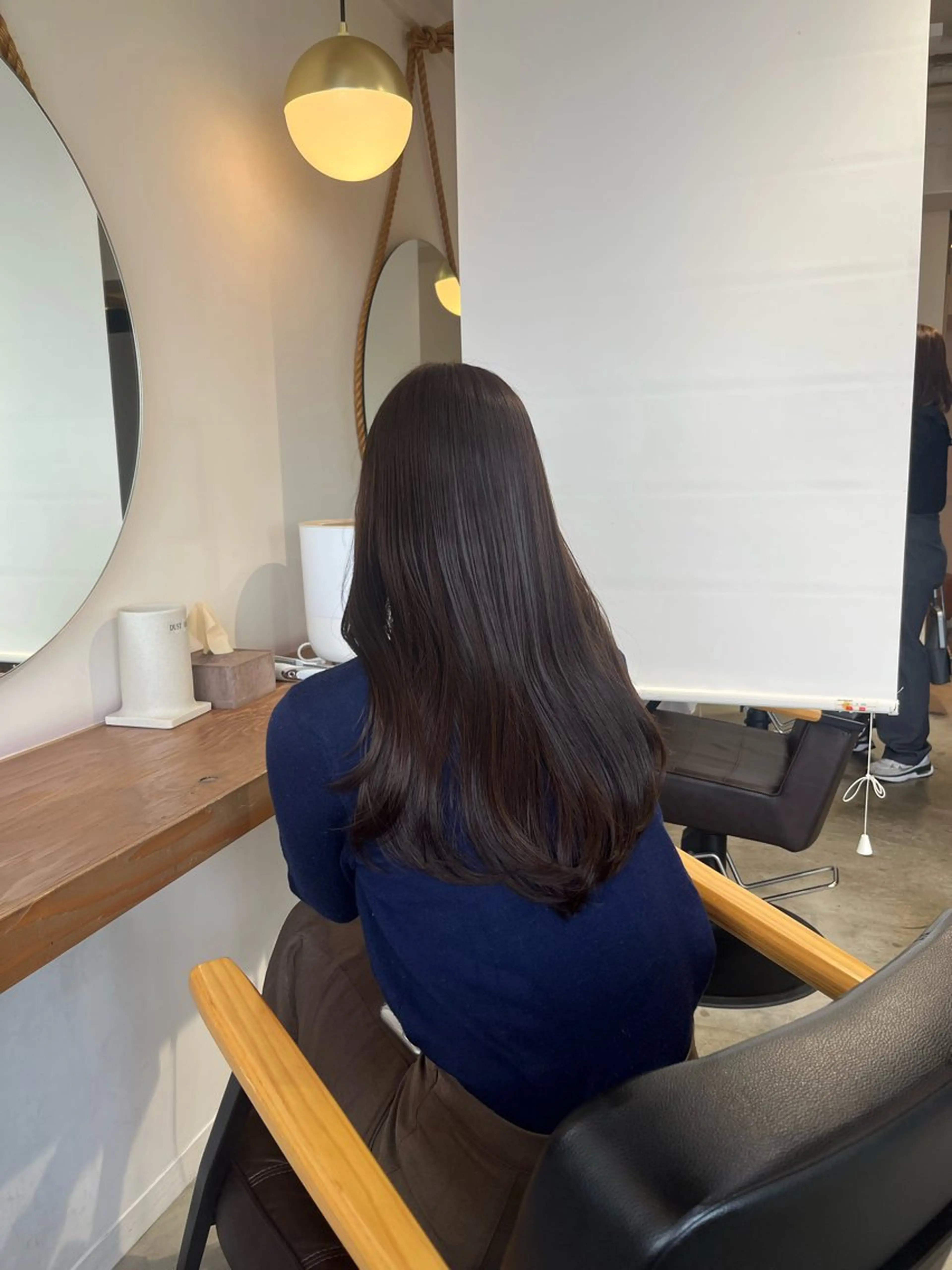 ロング カット トリートメント 塩川ももこ/ 縮毛矯正/ヘアセットのヘアスタイル