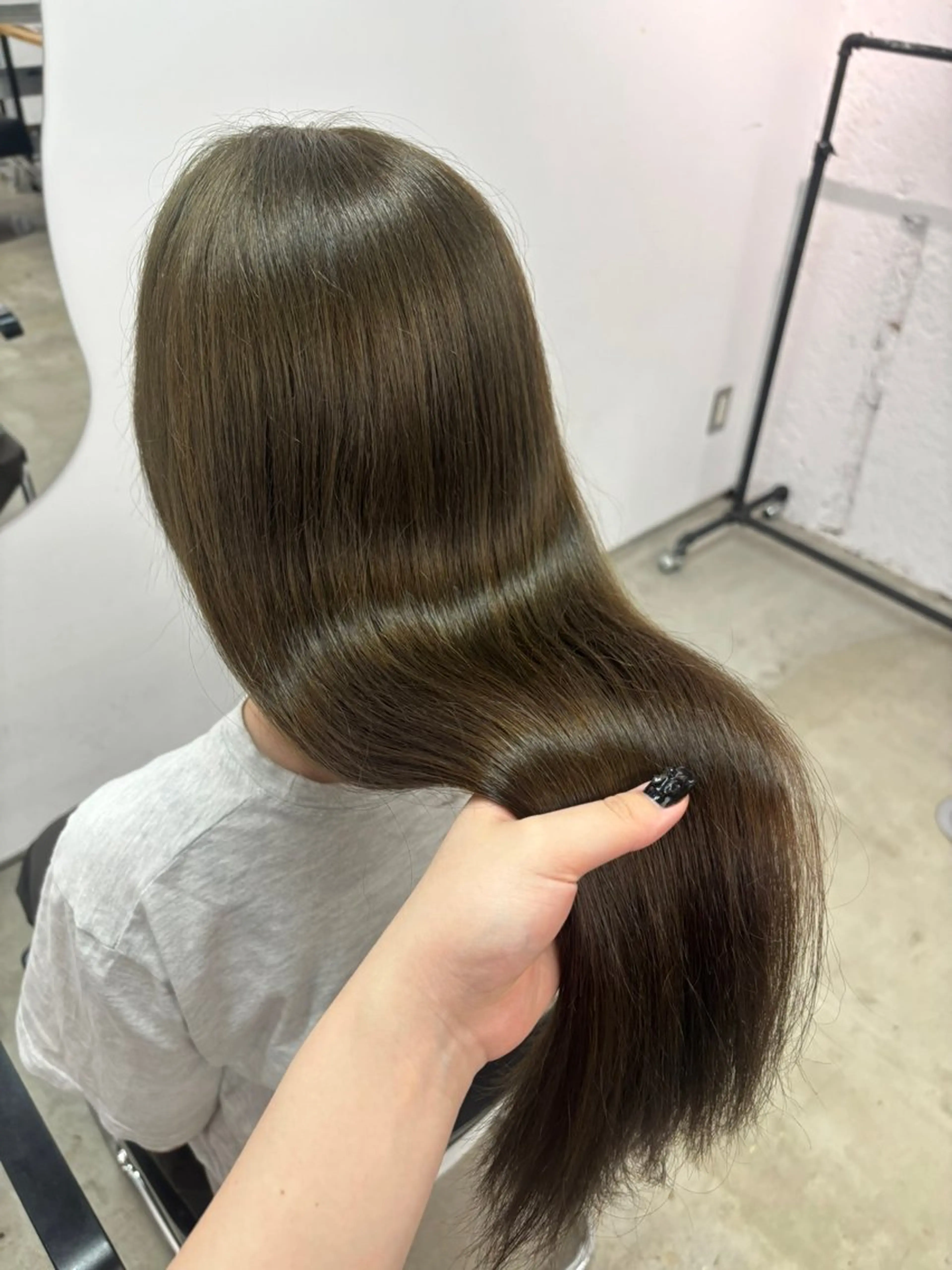 カラー オリーブカラー soso🫧 shuのヘアスタイル